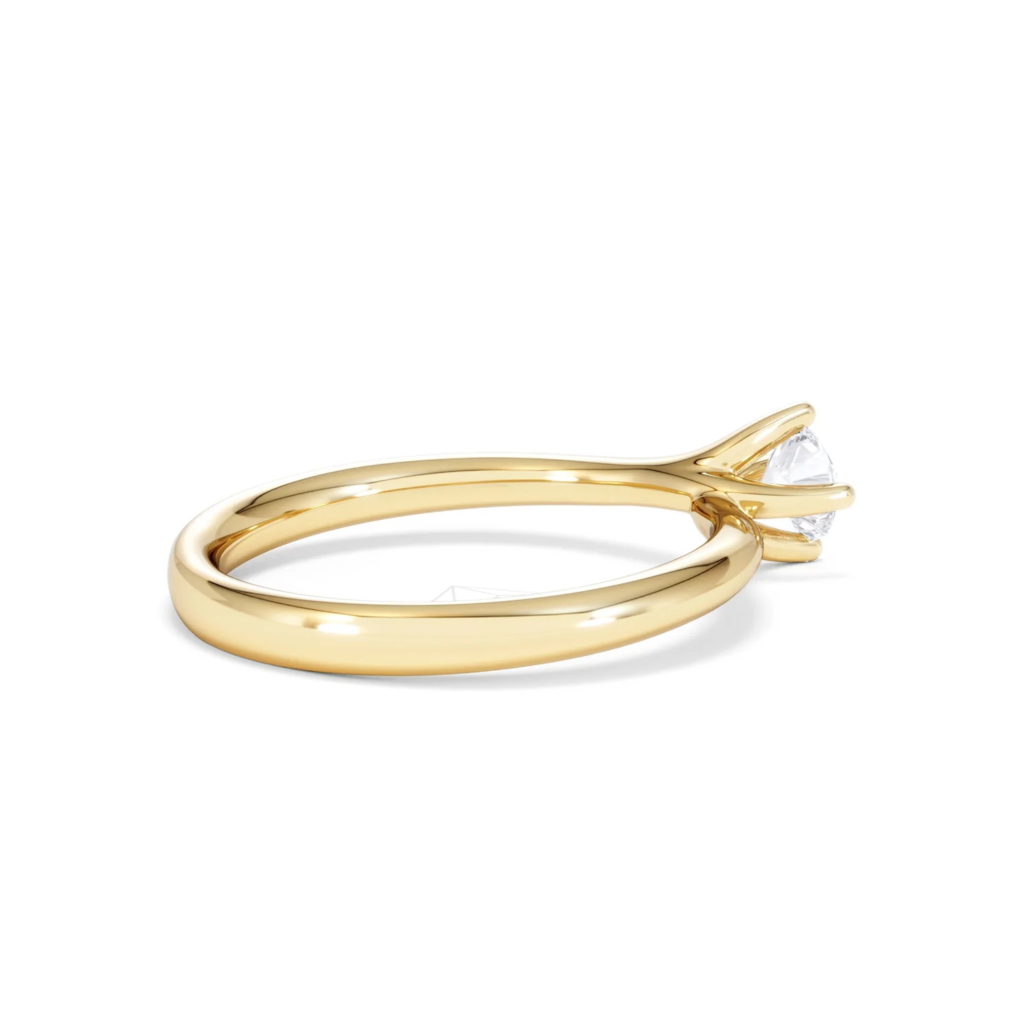 Certified Lily 18K Gold Diamond Engagement Ring 0.33CT - Image 34