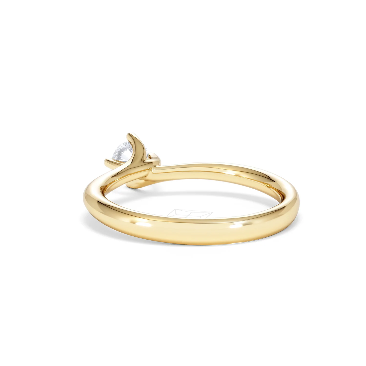 Certified Lily 18K Gold Diamond Engagement Ring 0.33CT - Image 54