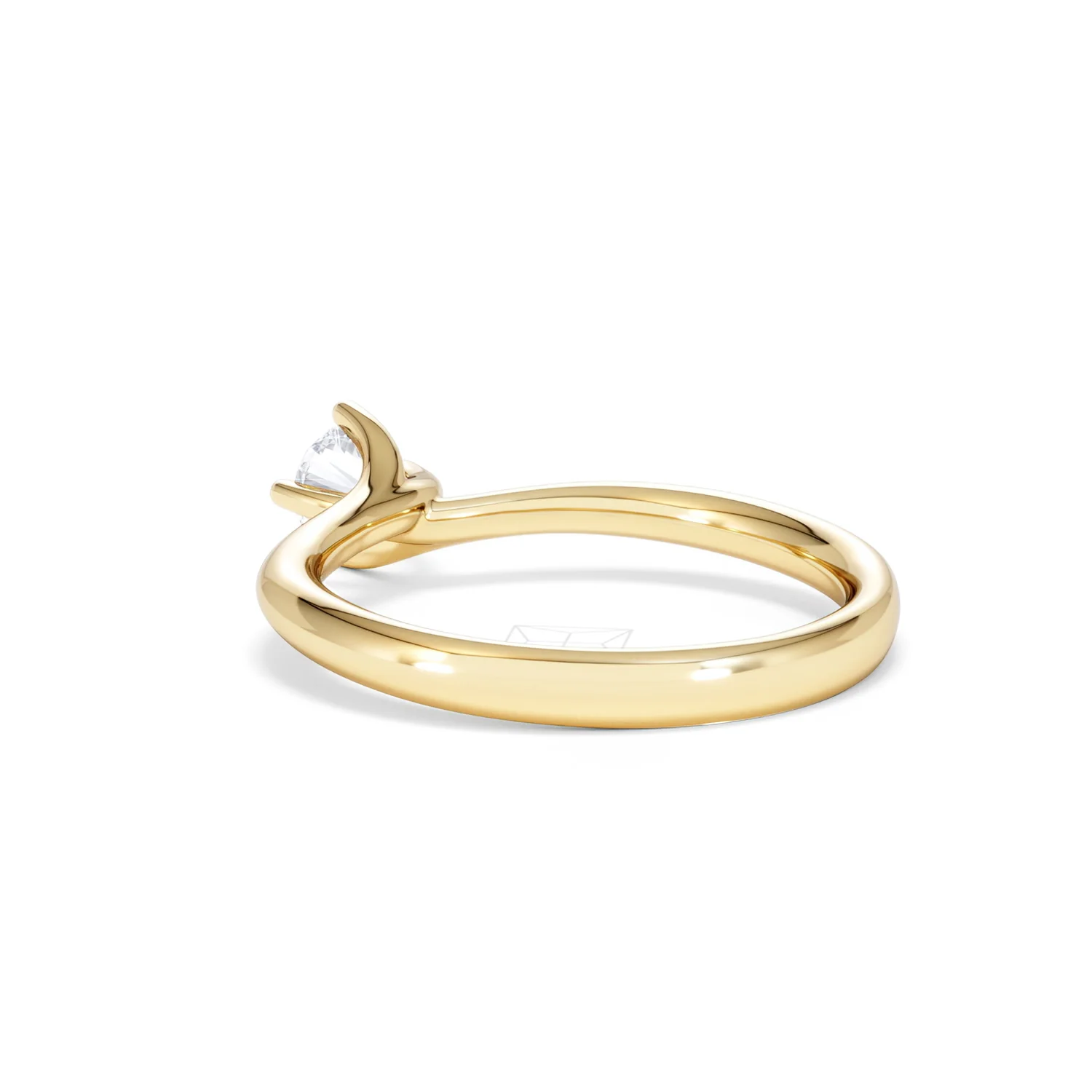 Certified Lily 18K Gold Diamond Engagement Ring 0.33CT - Image 56