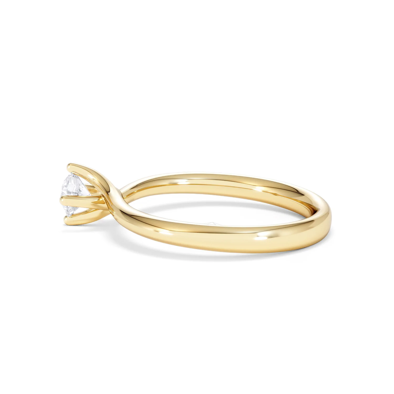 Certified Lily 18K Gold Diamond Engagement Ring 0.33CT - Image 66