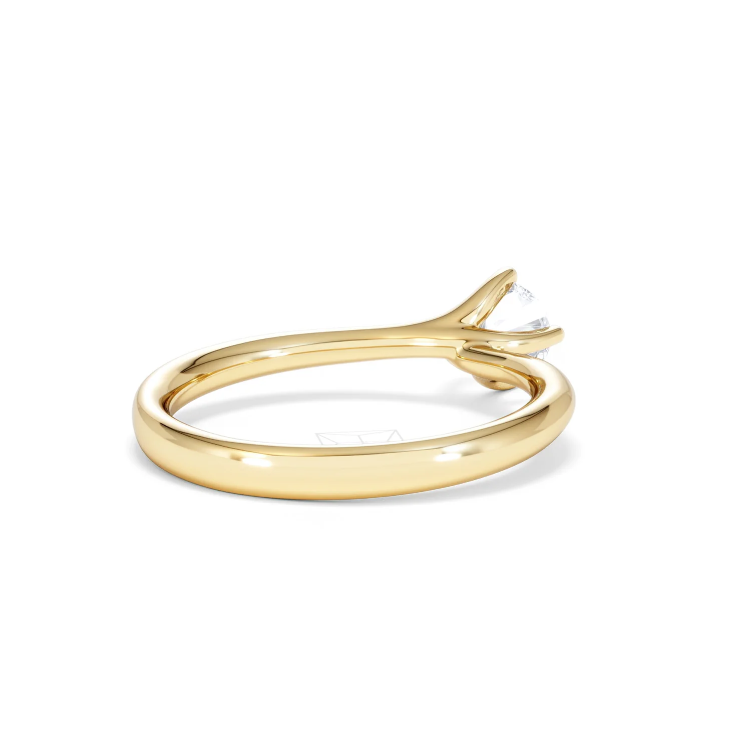 Certified Lily 18K Gold Diamond Engagement Ring 0.50CT - Image 40