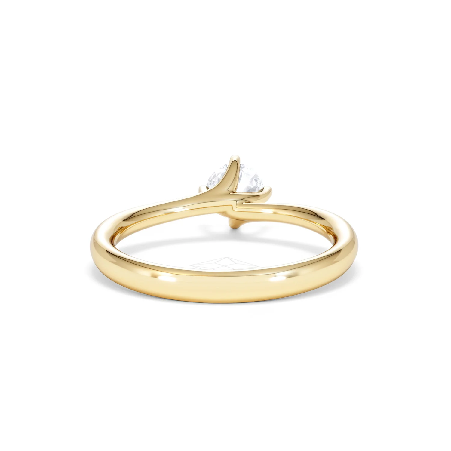 Certified Lily 18K Gold Diamond Engagement Ring 0.50CT - Image 47