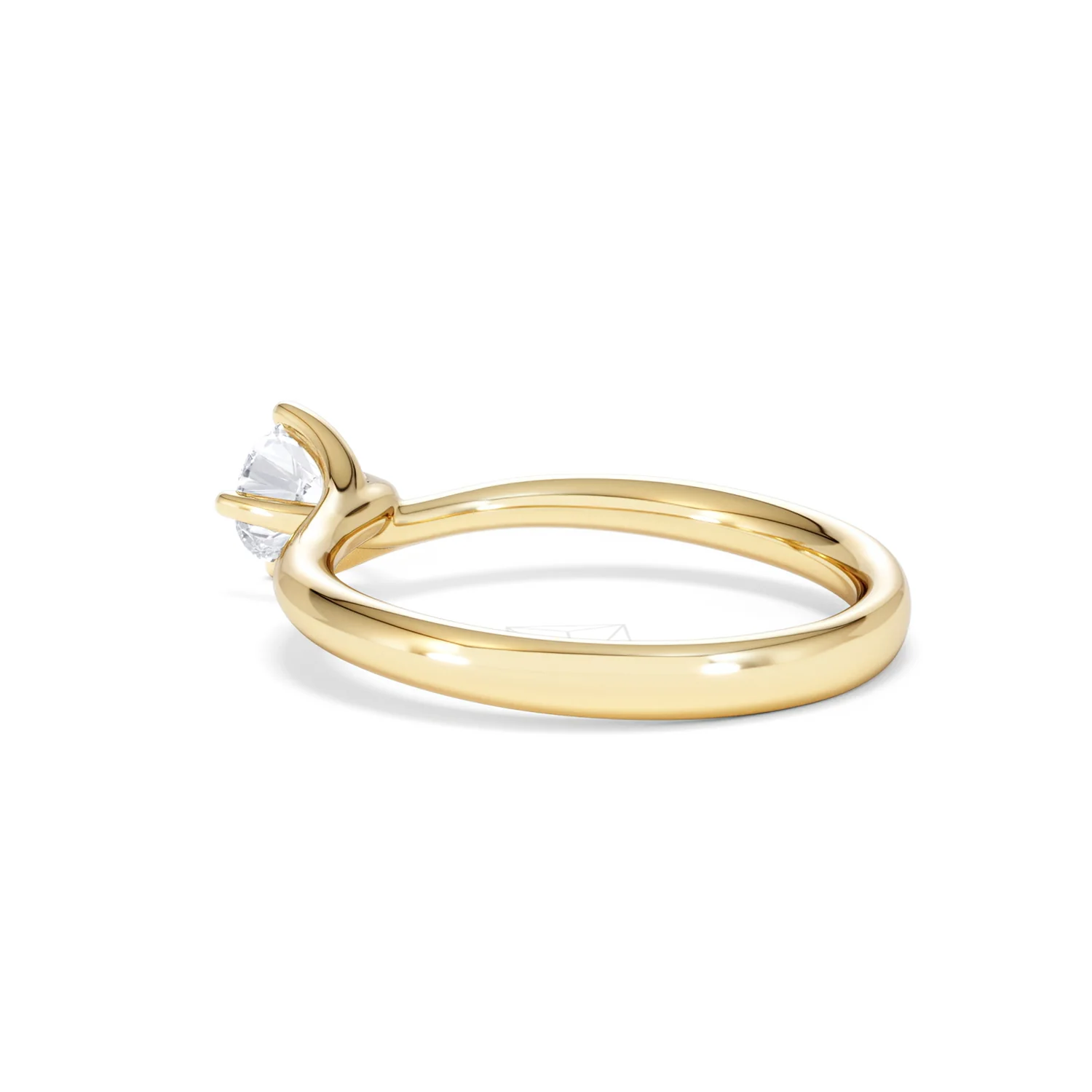Certified Lily 18K Gold Diamond Engagement Ring 0.50CT - Image 59