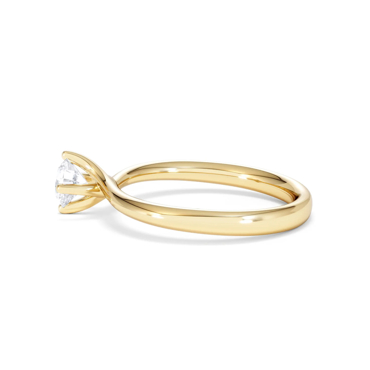 Certified Lily 18K Gold Diamond Engagement Ring 0.50CT - Image 67
