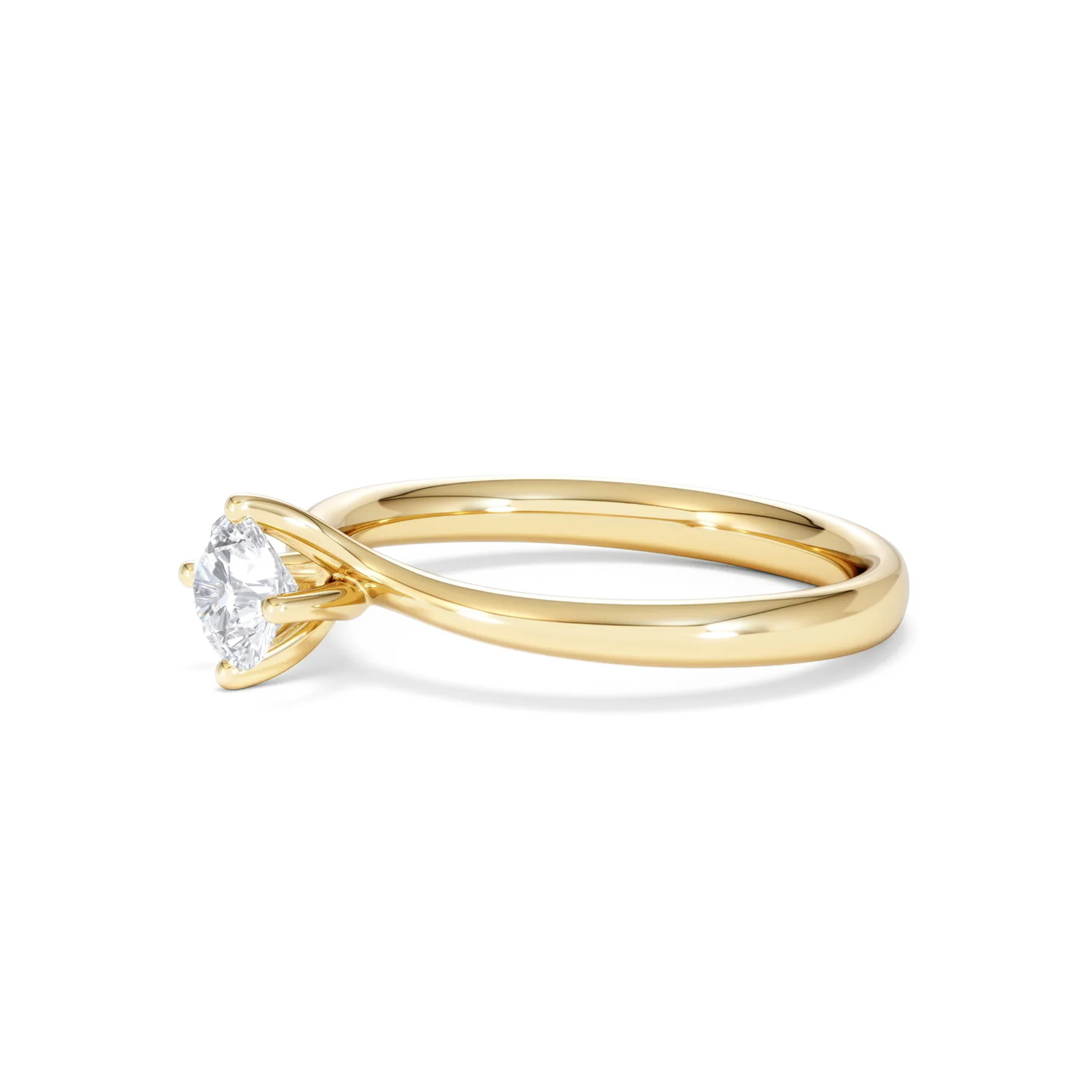 Certified Lily 18K Gold Diamond Engagement Ring 0.50CT - Image 75