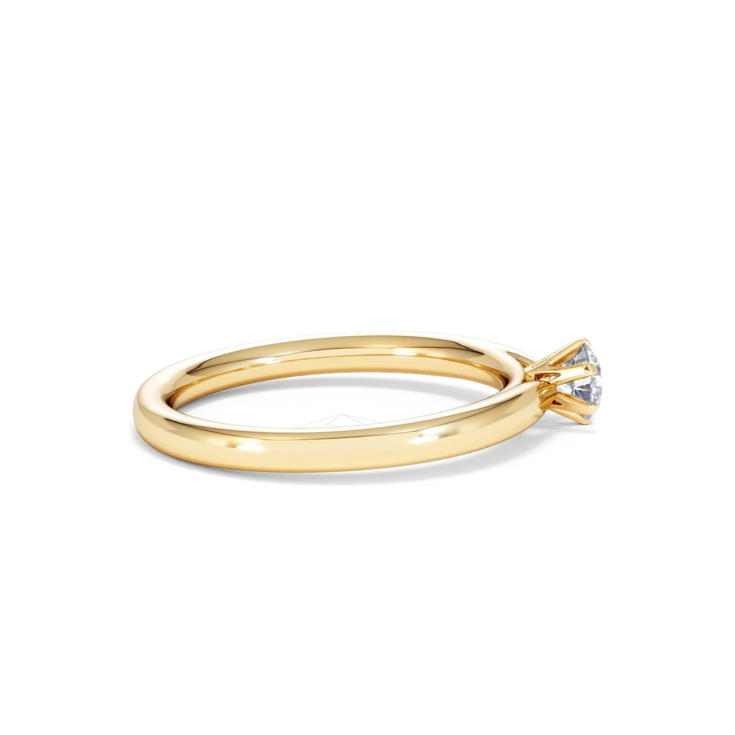 Certified Low Set Chloe 18K Gold Diamond Engagement Ring 0.25CT - Image 29