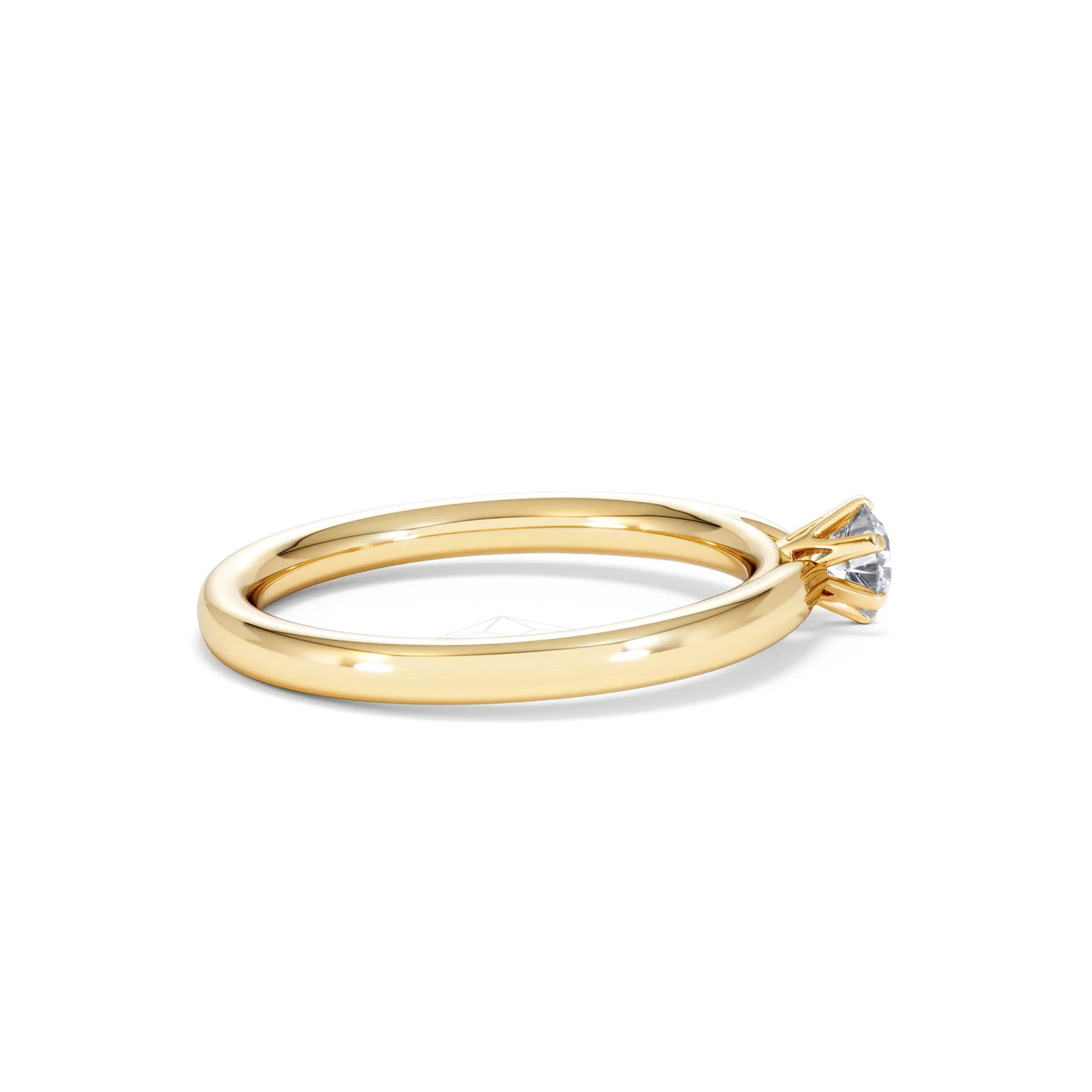 Certified Low Set Chloe 18K Gold Diamond Engagement Ring 0.25CT - Image 30