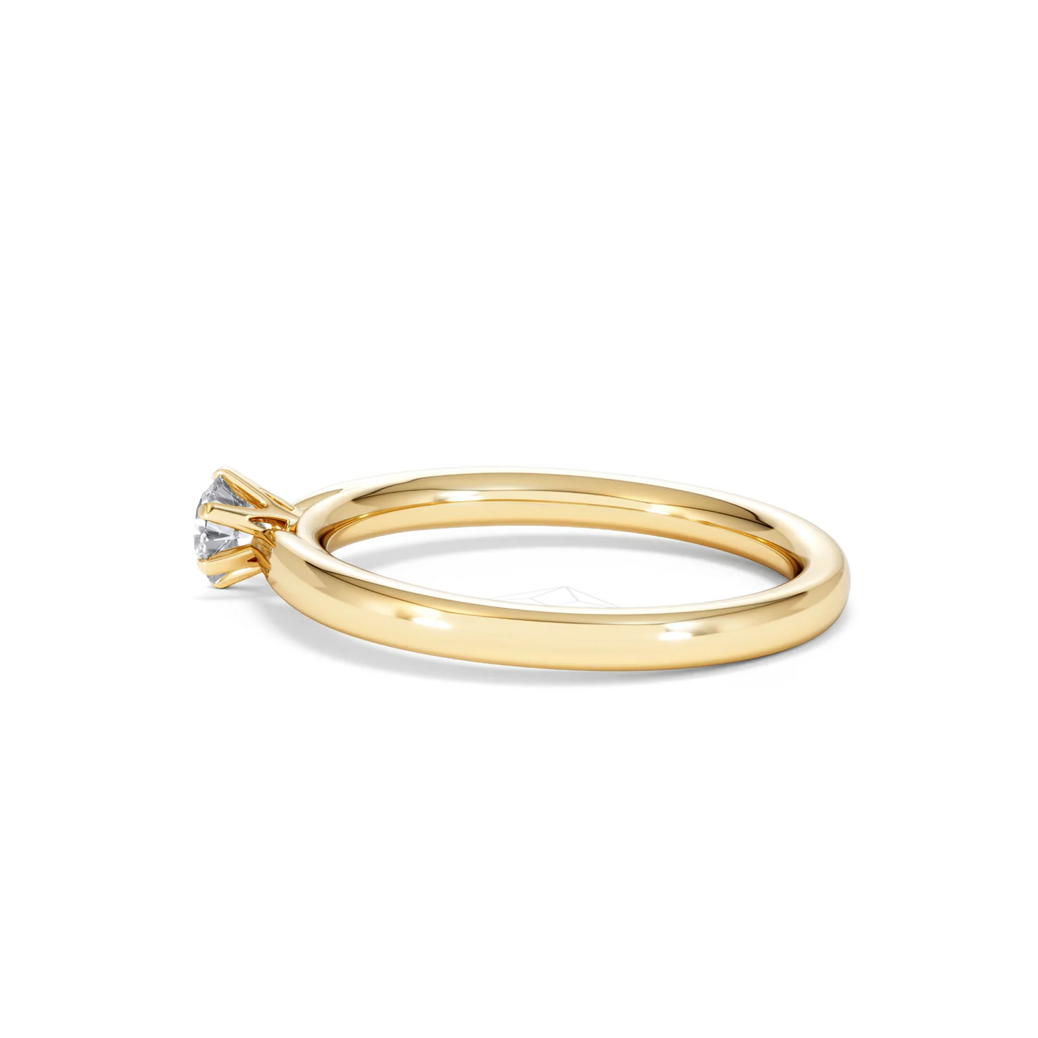 Certified Low Set Chloe 18K Gold Diamond Engagement Ring 0.25CT - Image 65