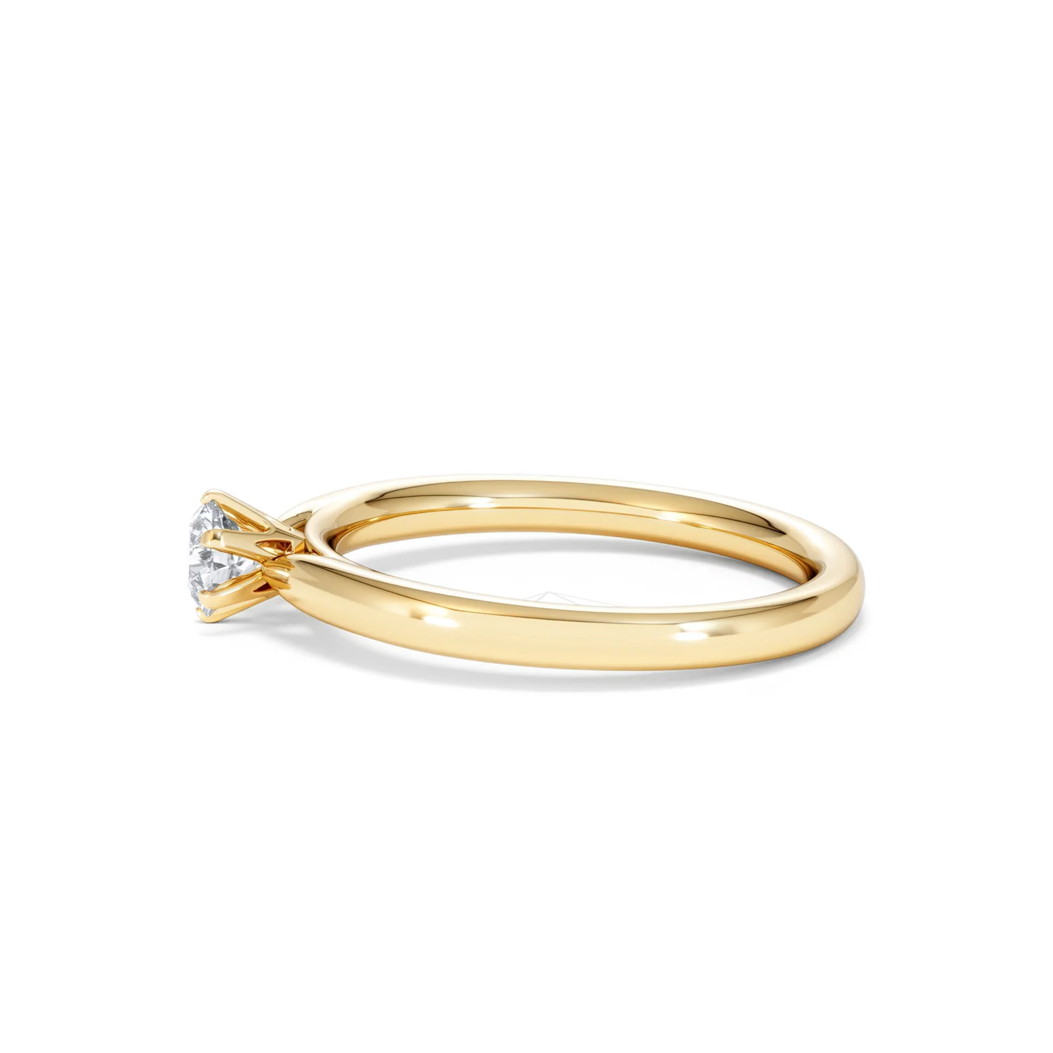 Certified Low Set Chloe 18K Gold Diamond Engagement Ring 0.33CT - Image 69