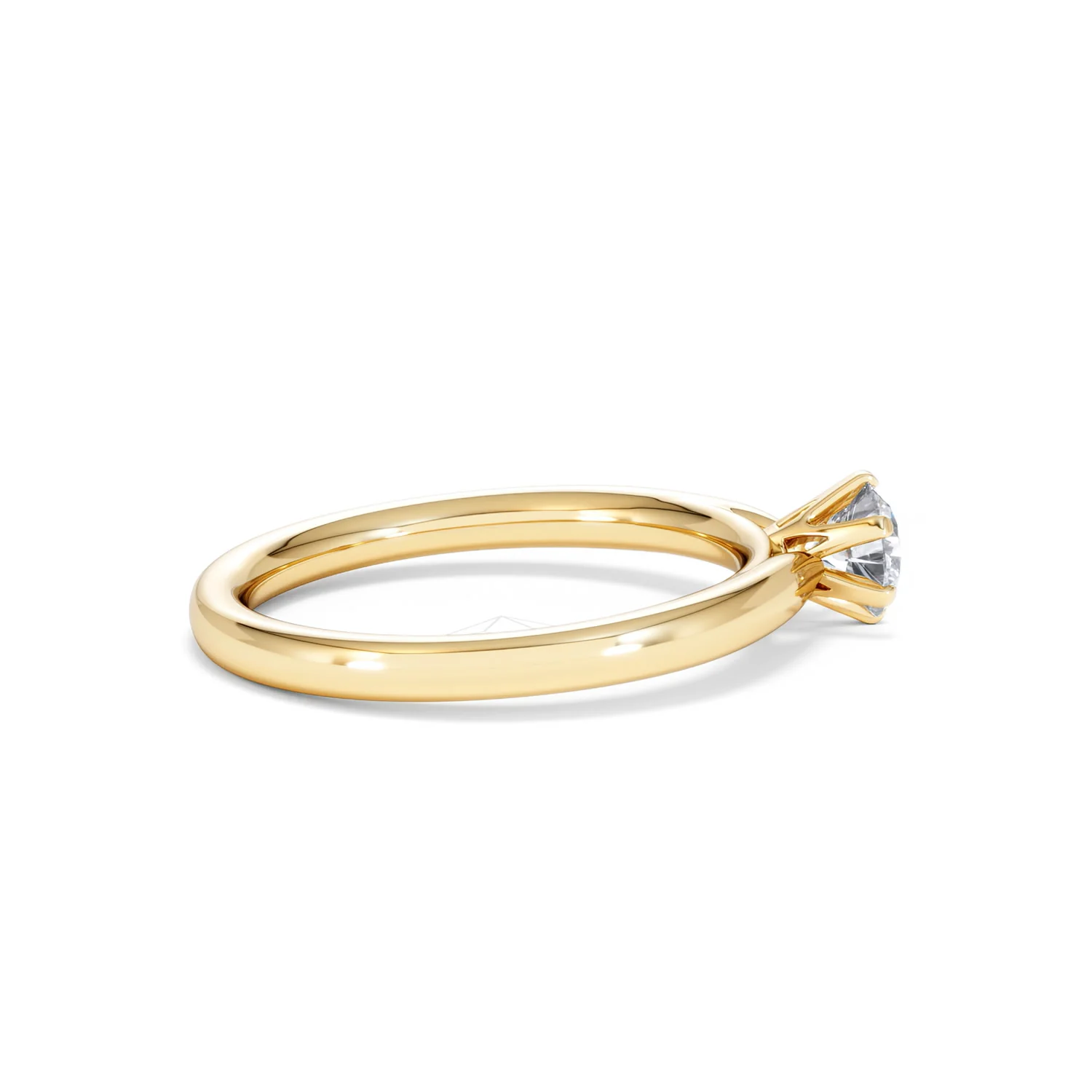 Certified Low Set Chloe 18K Gold Diamond Engagement Ring 0.50CT - Image 30