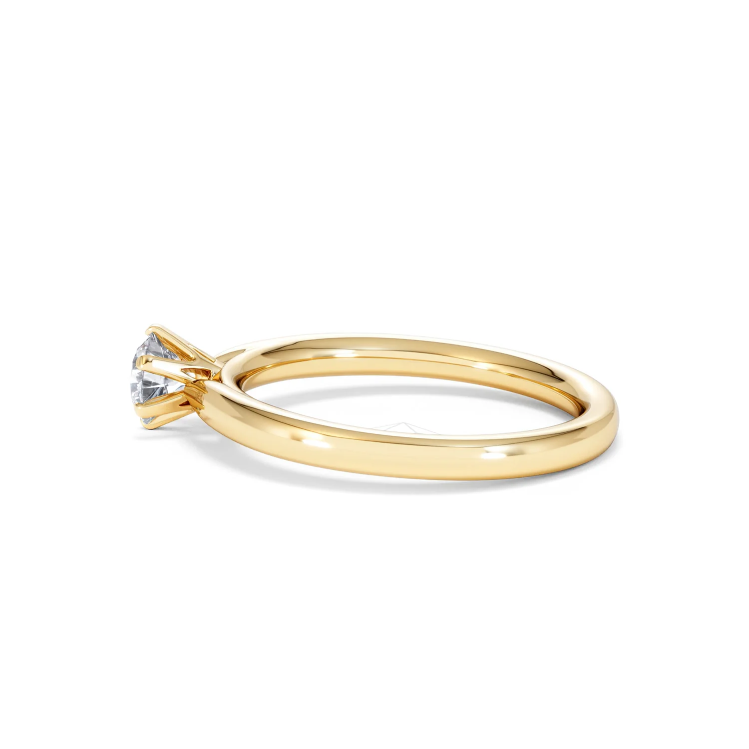 Certified Low Set Chloe 18K Gold Diamond Engagement Ring 0.50CT - Image 66