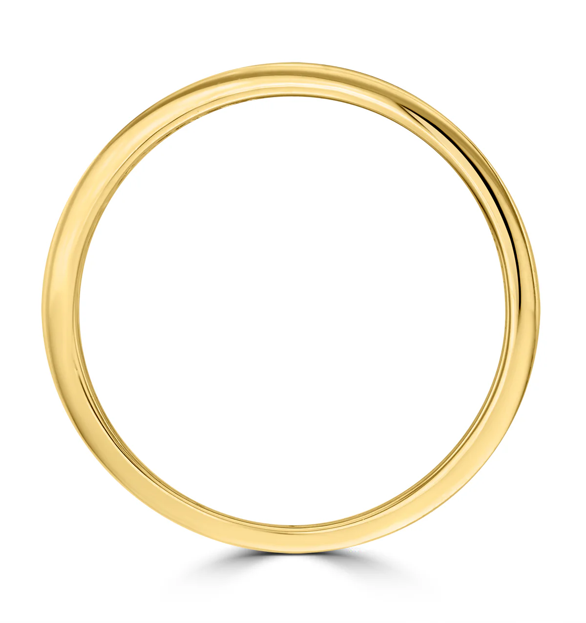 Channel Set Lab Diamond Eternity Ring 0.05ct in 9K Gold - Image 3