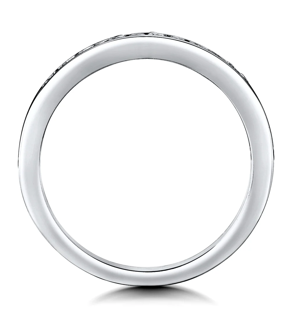 Charlotte 2.6MM Wedding Band 0.20ct H/Si Diamonds 18KW Gold - Image 3