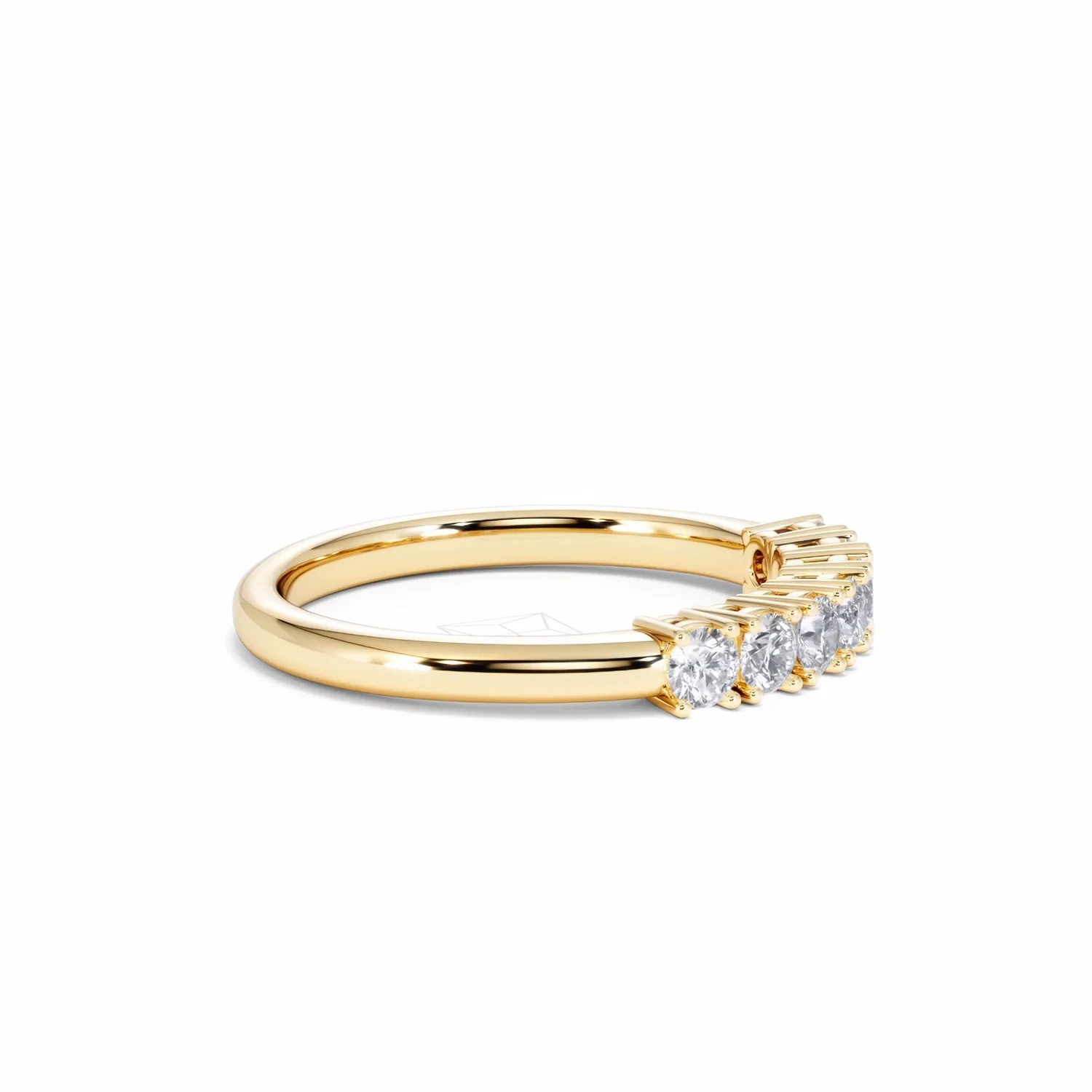 Chloe 18K Gold 7 Stone Diamond Eternity Ring 0.50CT H/SI - Image 24