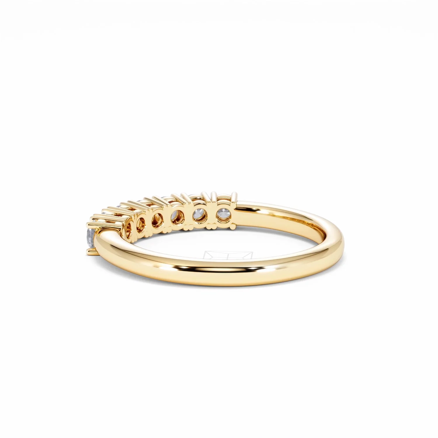 Chloe 18K Gold 7 Stone Diamond Eternity Ring 0.50CT H/SI - Image 57