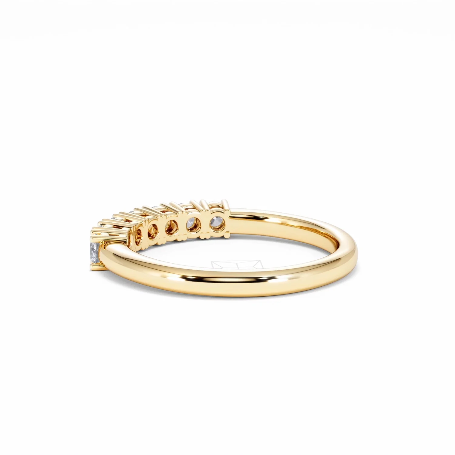 Chloe 18K Gold 7 Stone Diamond Eternity Ring 0.50CT H/SI - Image 59