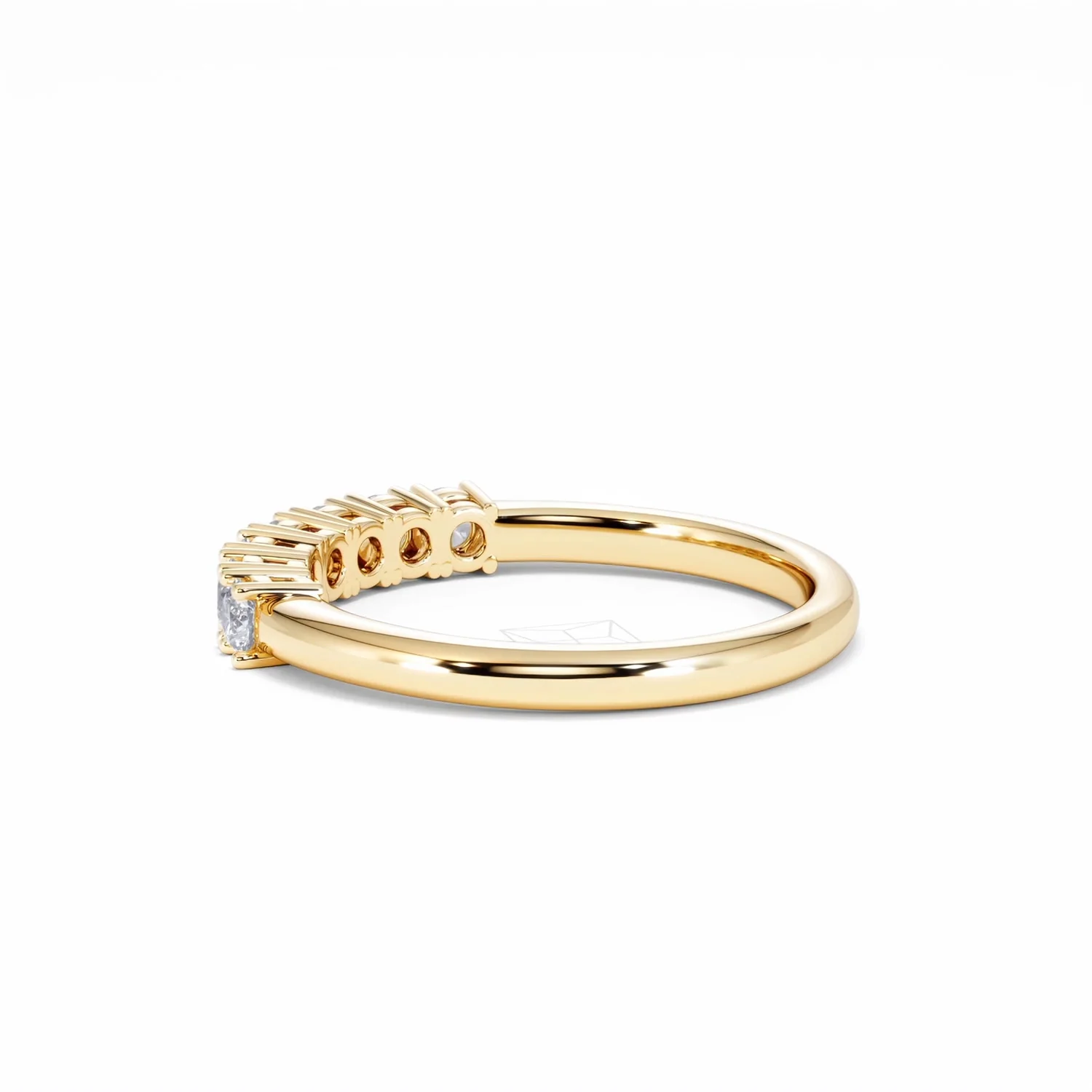 Chloe 18K Gold 7 Stone Diamond Eternity Ring 0.50CT H/SI - Image 62