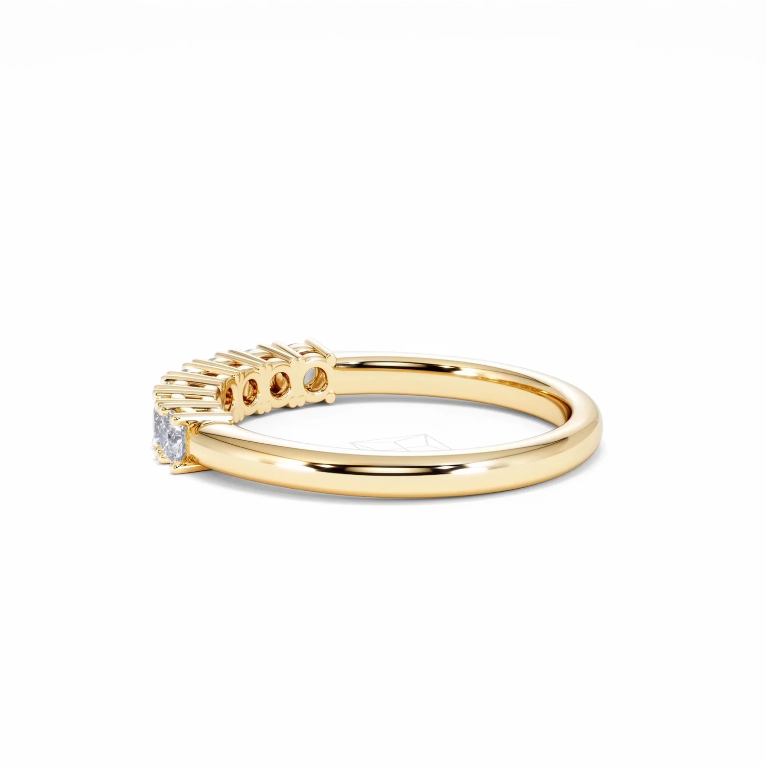 Chloe 18K Gold 7 Stone Diamond Eternity Ring 0.50CT H/SI - Image 63
