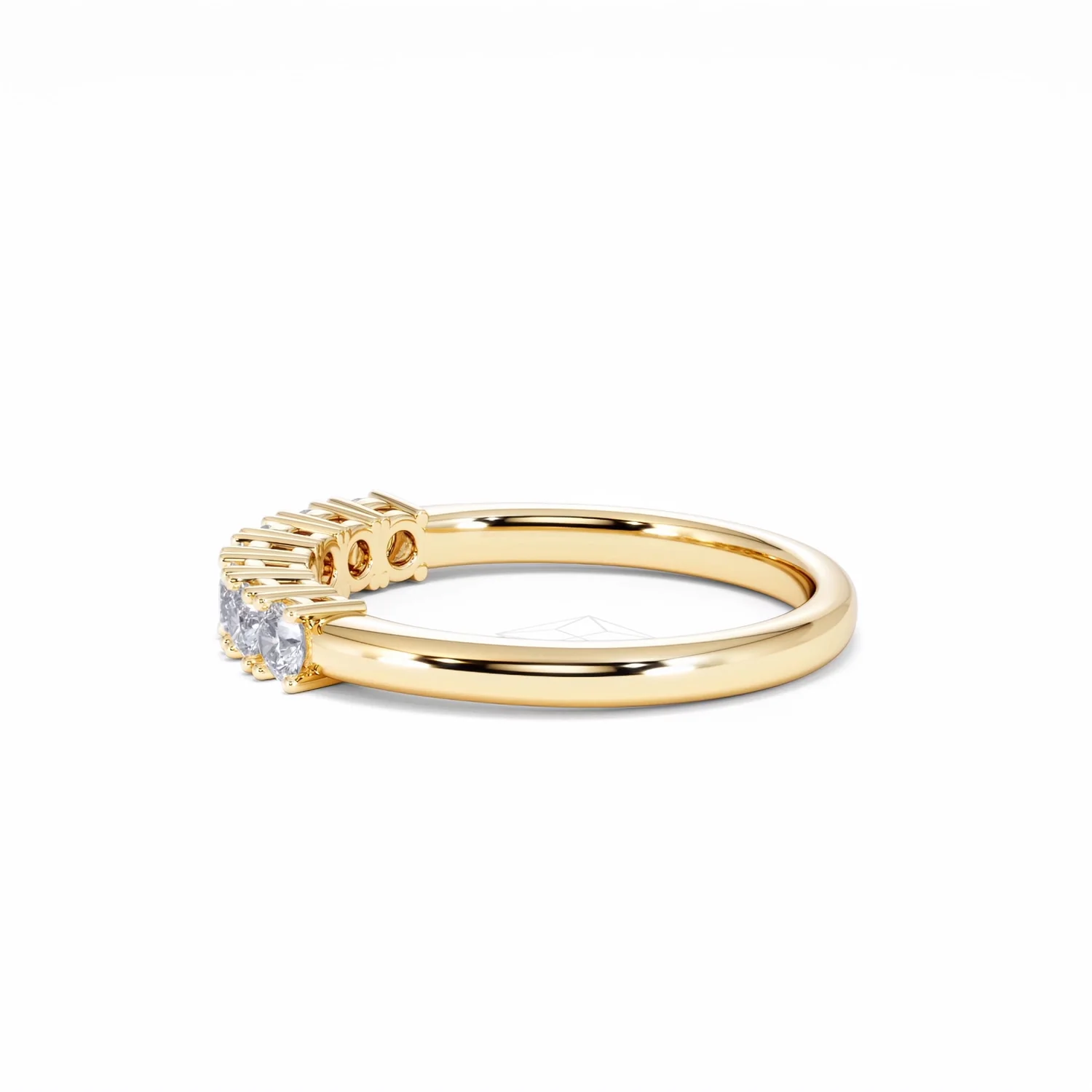 Chloe 18K Gold 7 Stone Diamond Eternity Ring 0.50CT H/SI - Image 66