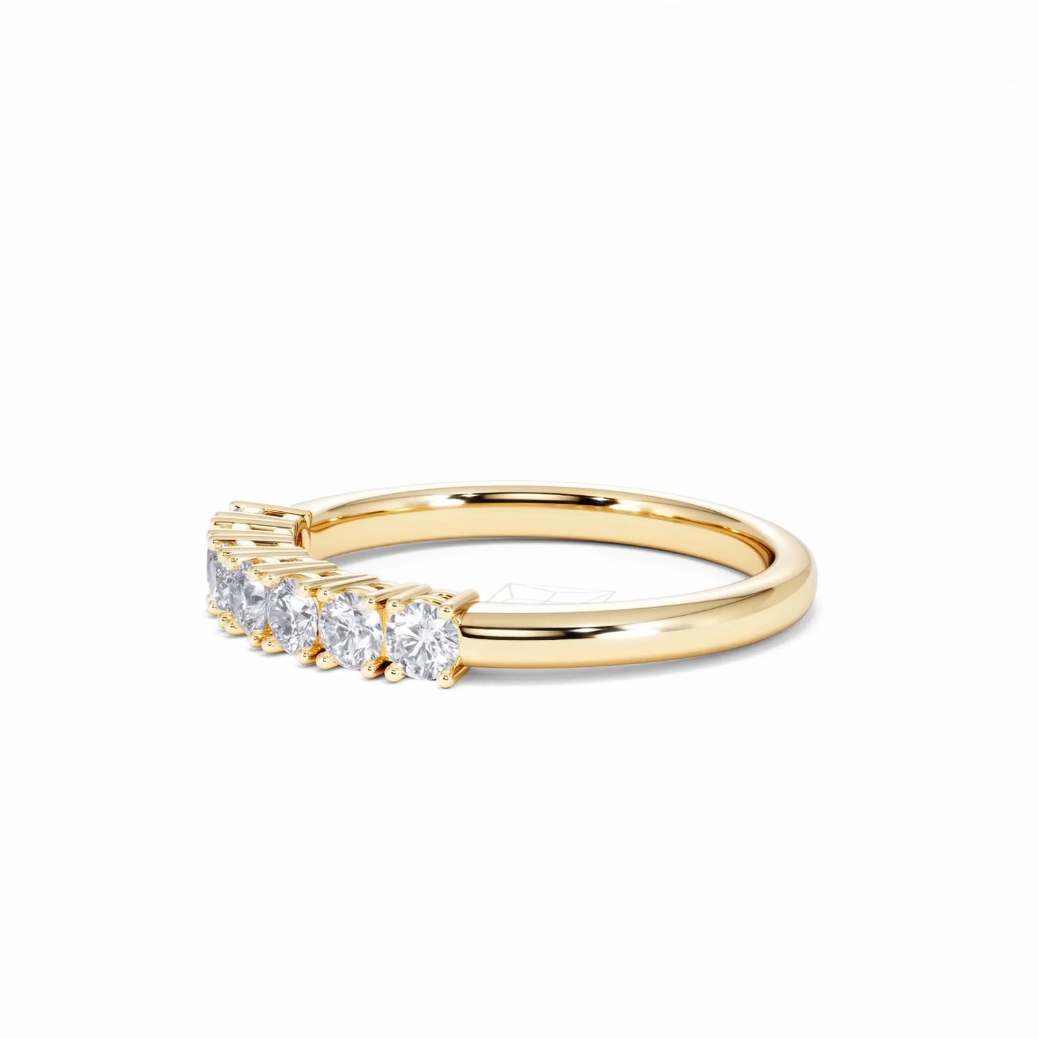 Chloe 18K Gold 7 Stone Diamond Eternity Ring 0.50CT H/SI - Image 74