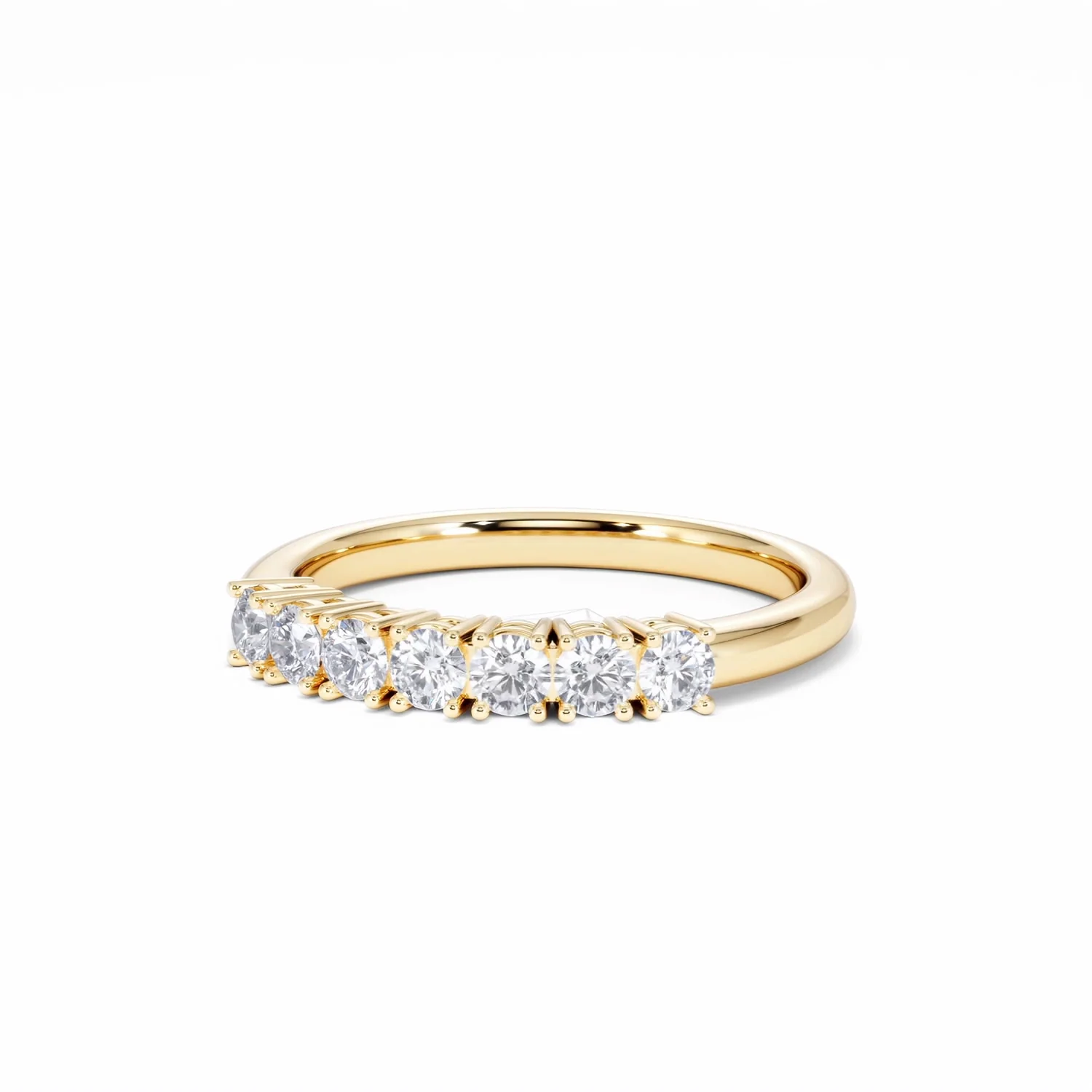 Chloe 18K Gold 7 Stone Diamond Eternity Ring 0.50CT H/SI - Image 83