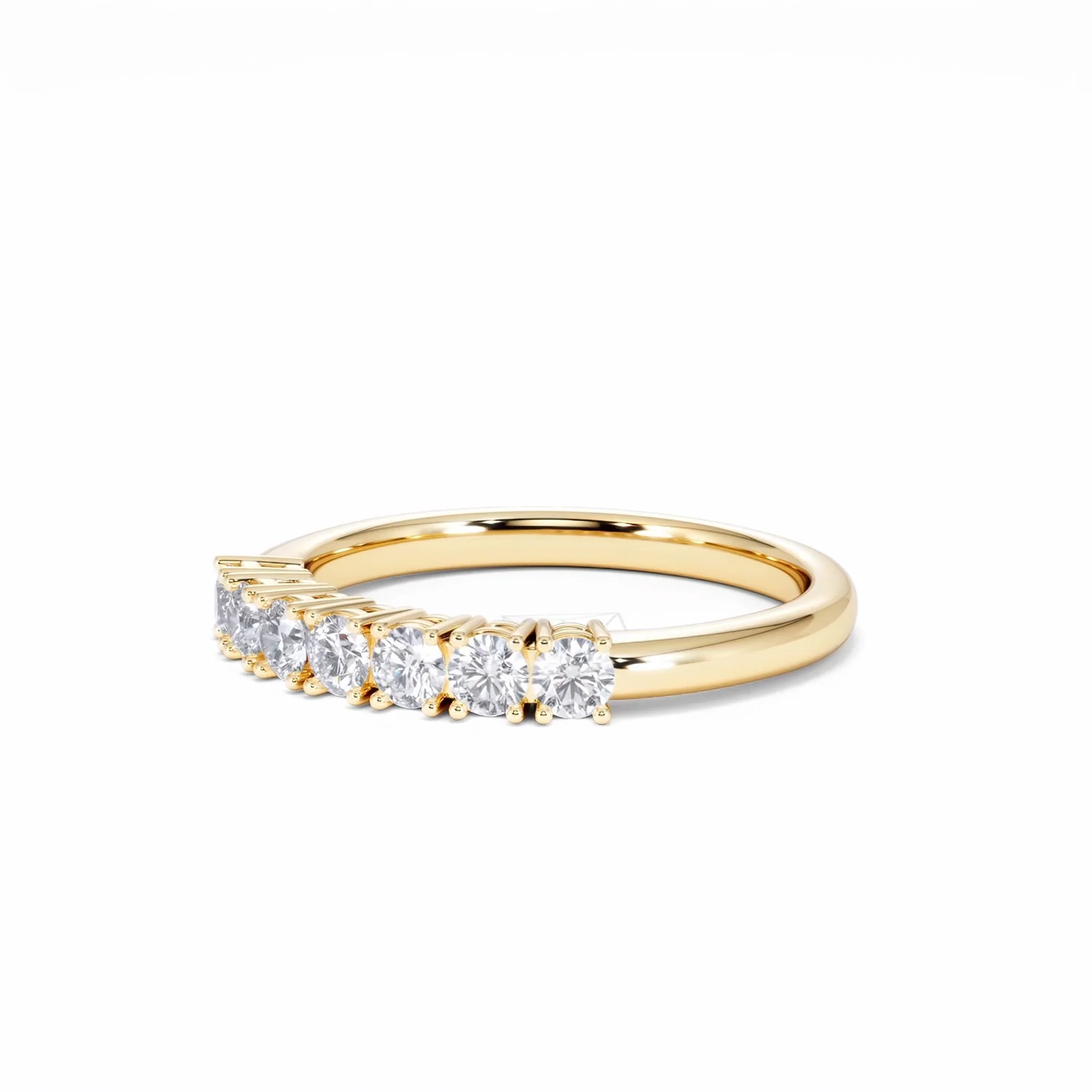 Chloe 18K Gold 7 Stone Diamond Eternity Ring 0.75CT PK - Image 79