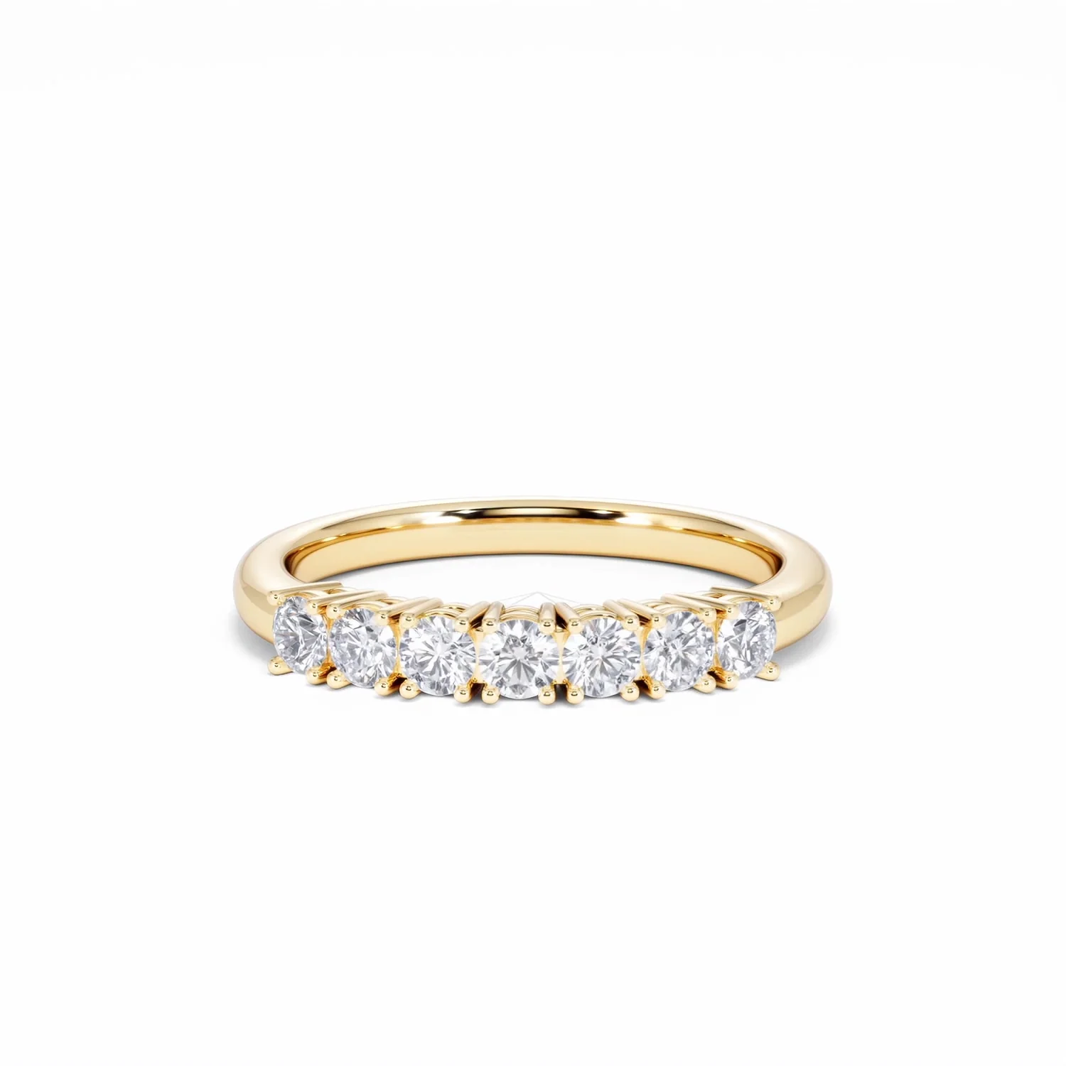 Chloe 18K Gold 7 Stone Diamond Eternity Ring 0.75CT PK - Image 87