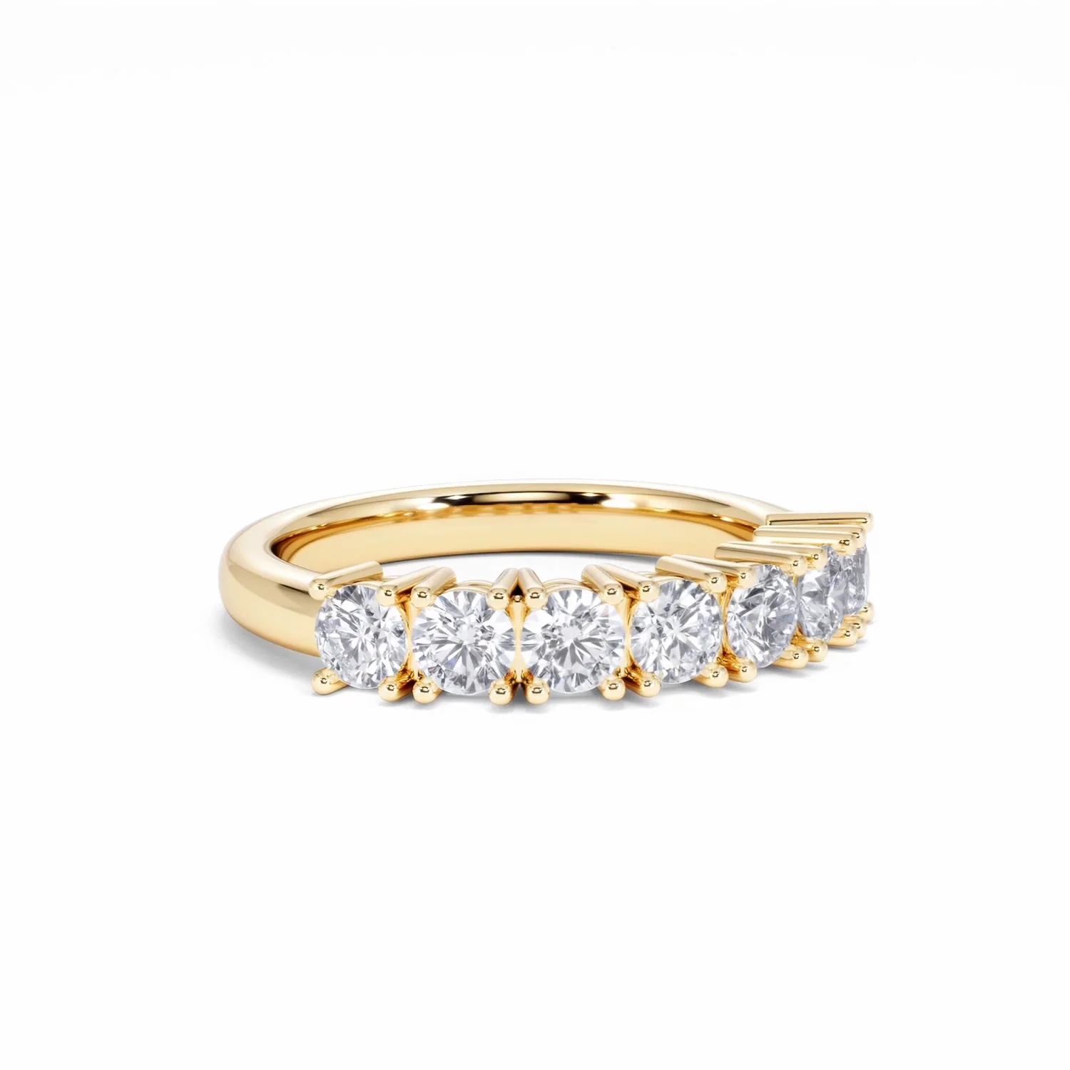 Chloe 18K Gold 7 Stone Diamond Eternity Ring 1.00CT PK - Image 14