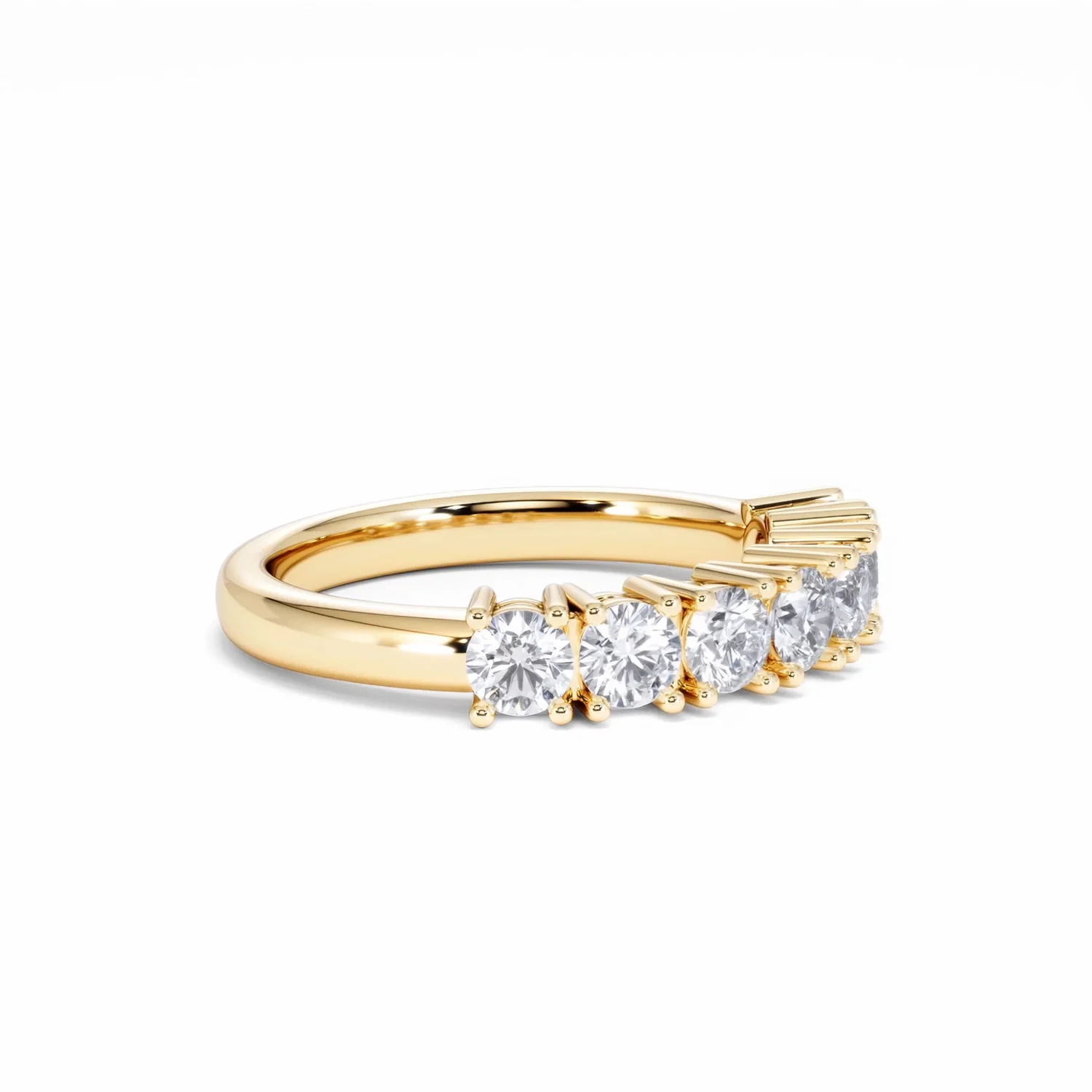 Chloe 18K Gold 7 Stone Diamond Eternity Ring 1.00CT PK - Image 20