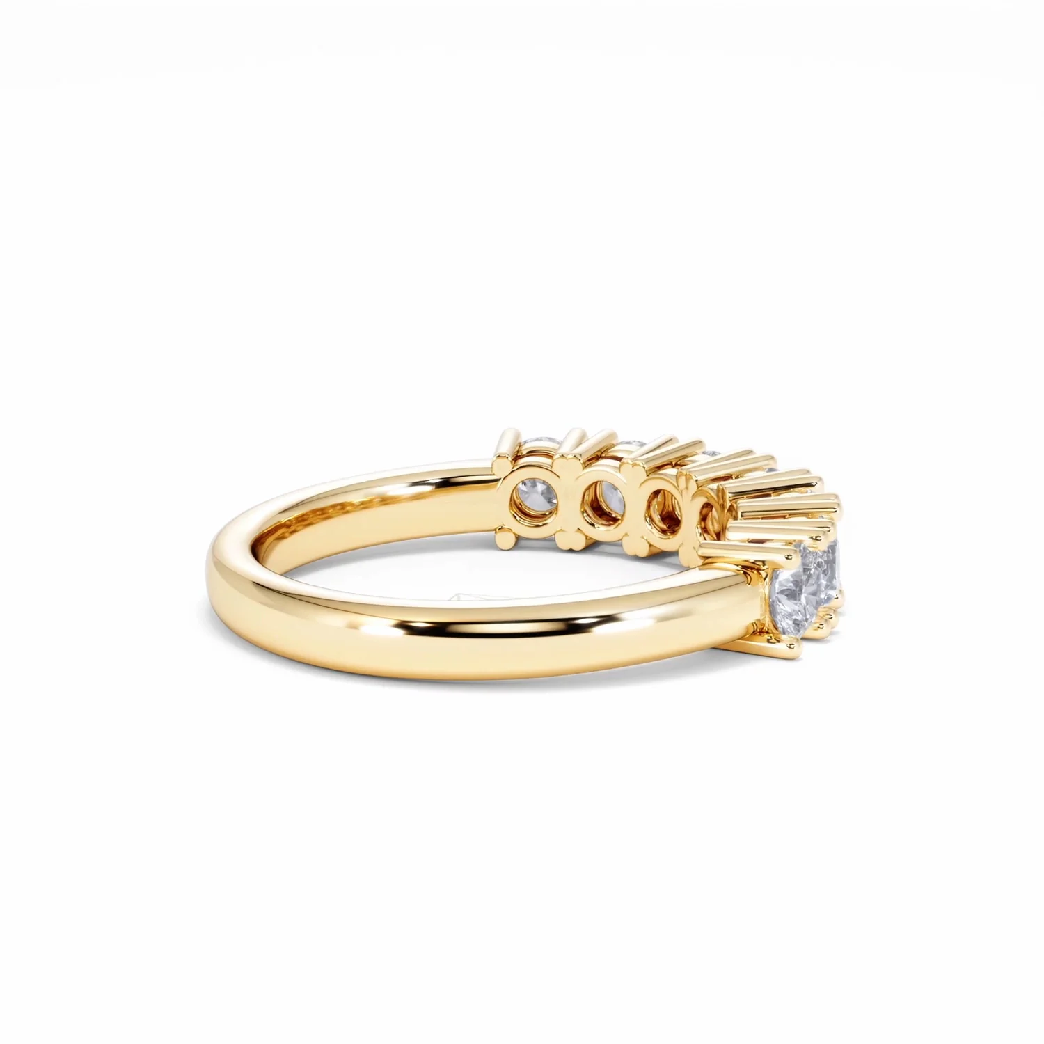 Chloe 18K Gold 7 Stone Diamond Eternity Ring 1.00CT PK - Image 34
