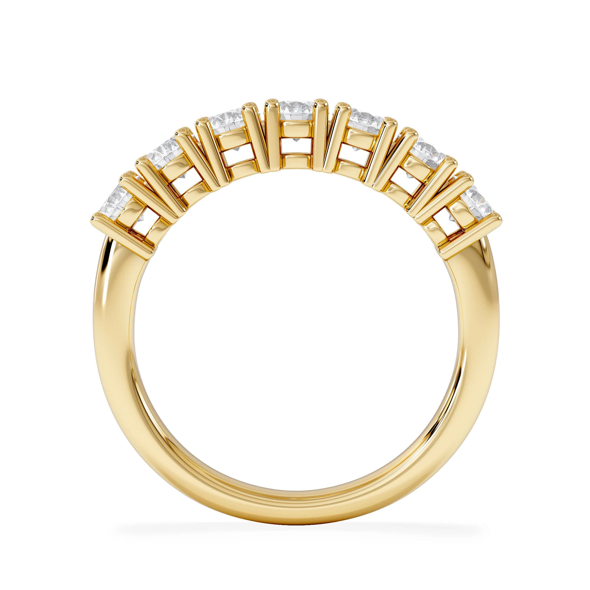 Chloe 18K Gold 7 Stone Diamond Eternity Ring 1.00CT PK - Image 6