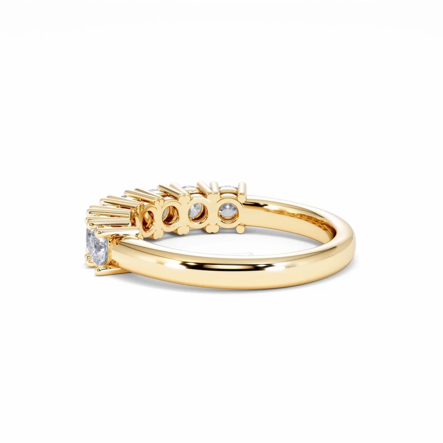 Chloe 18K Gold 7 Stone Diamond Eternity Ring 1.00CT PK - Image 60