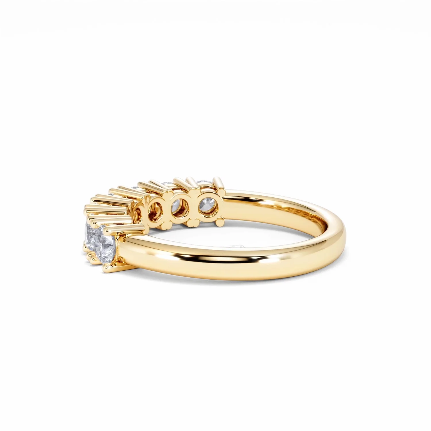 Chloe 18K Gold 7 Stone Diamond Eternity Ring 1.00CT PK - Image 62