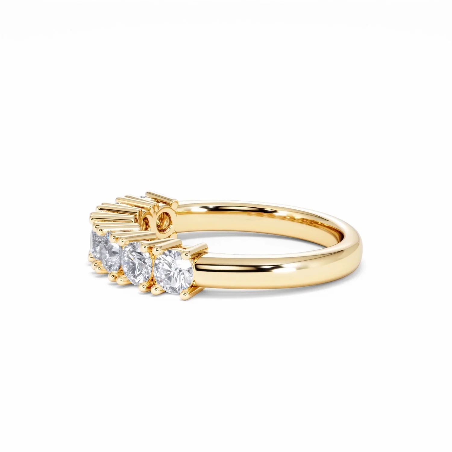 Chloe 18K Gold 7 Stone Diamond Eternity Ring 1.00CT PK - Image 70