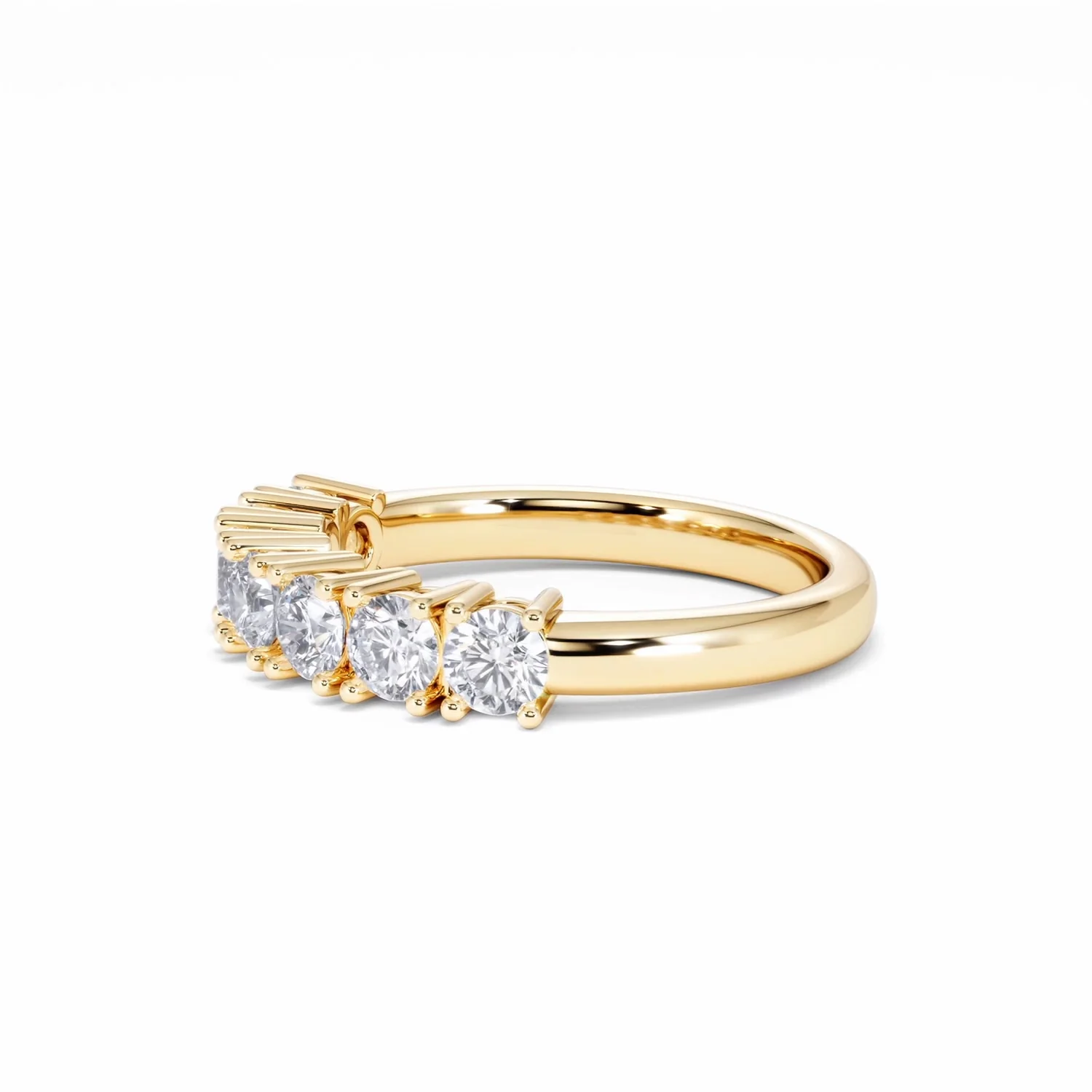 Chloe 18K Gold 7 Stone Diamond Eternity Ring 1.00CT PK - Image 73