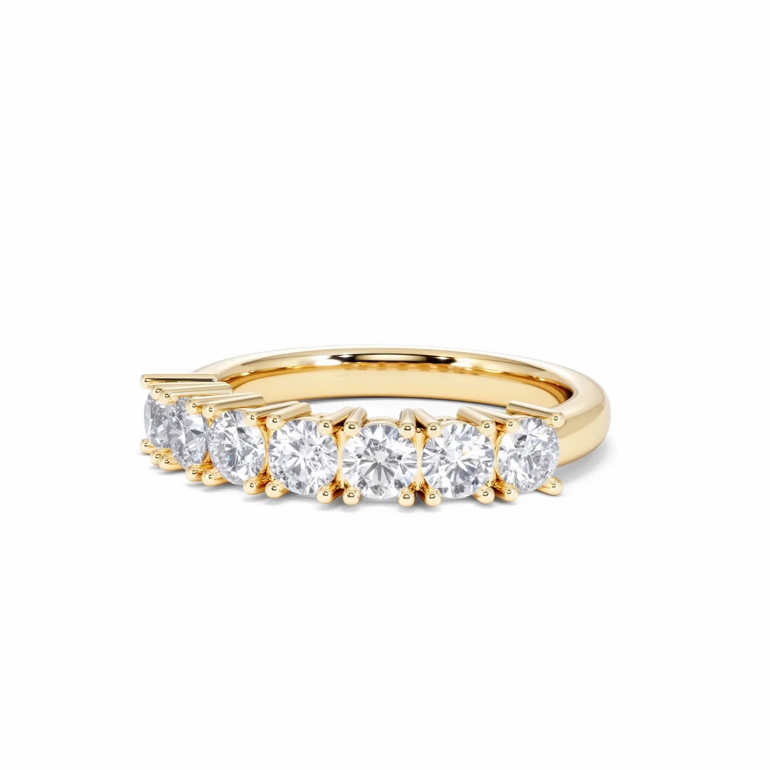 Chloe 18K Gold 7 Stone Diamond Eternity Ring 1.00CT PK - Image 83