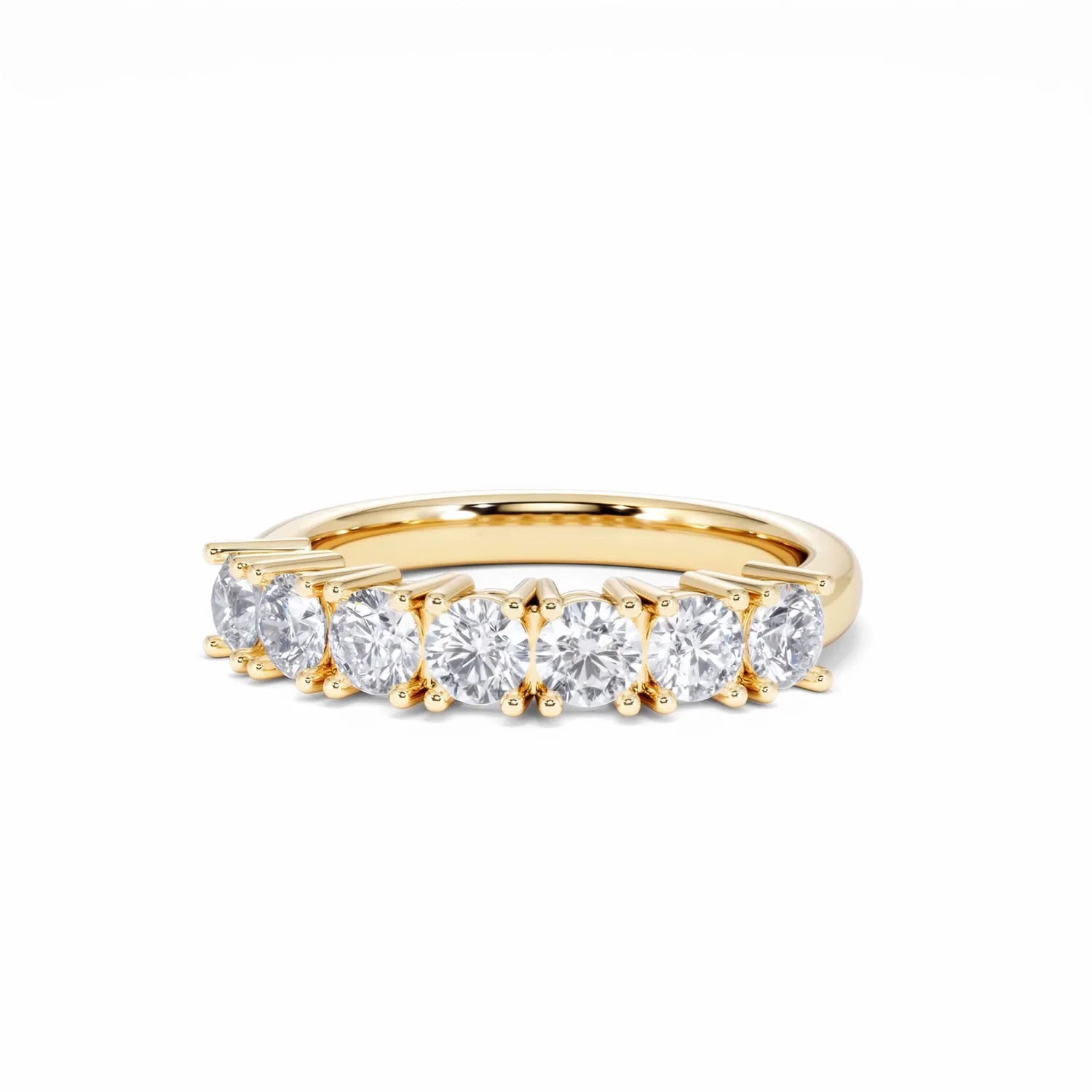 Chloe 18K Gold 7 Stone Diamond Eternity Ring 1.00CT PK - Image 85