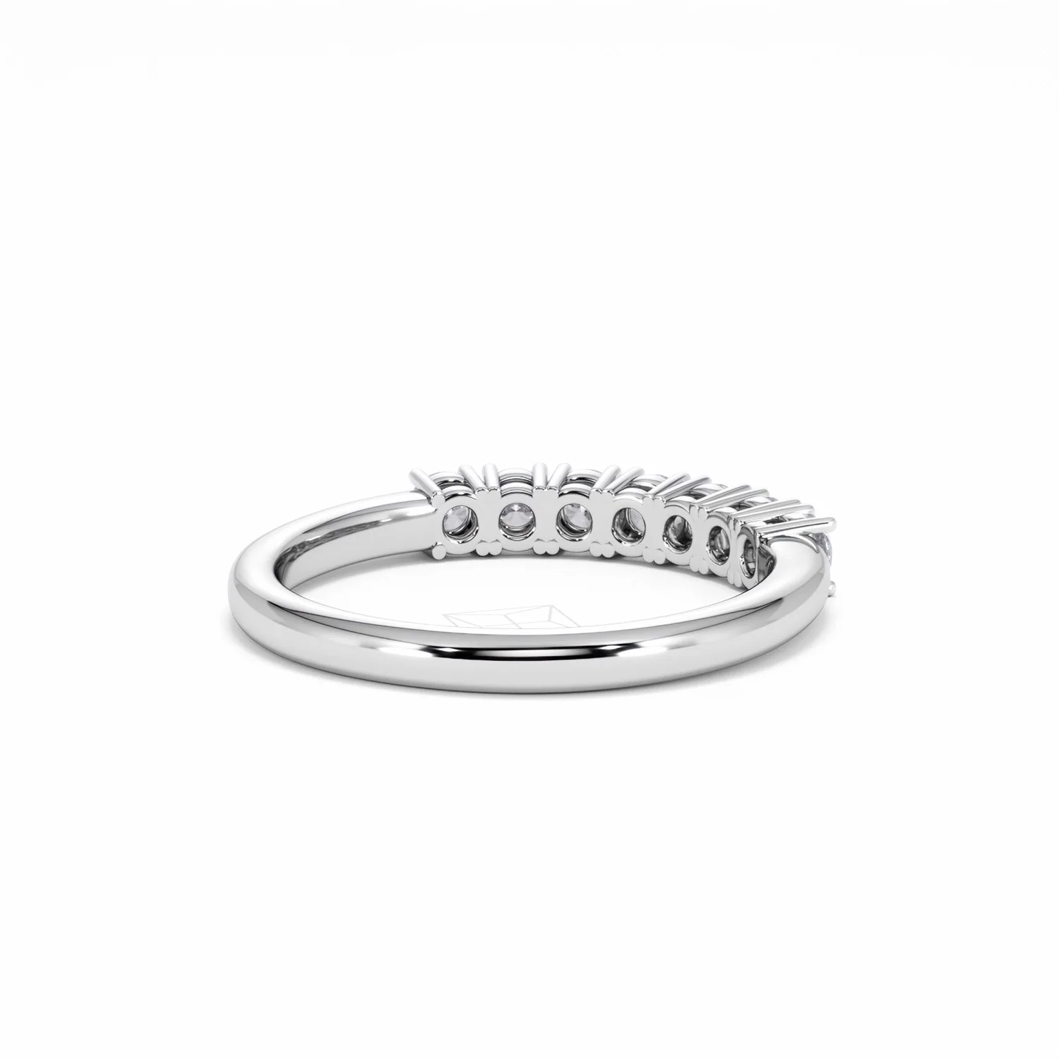 Chloe 18K White Gold 7 Stone Diamond Eternity Ring 0.75CT H/SI - Image 42