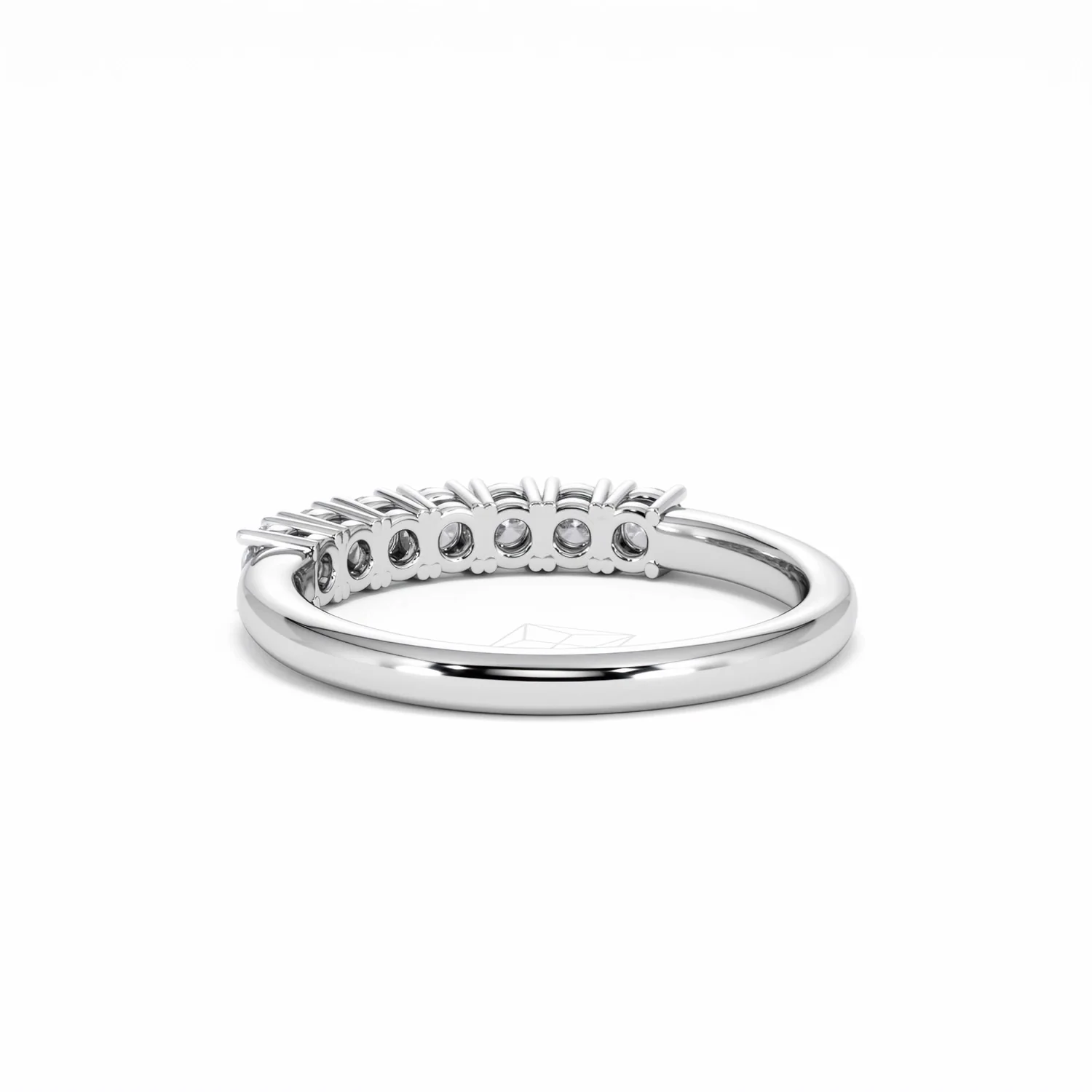 Chloe 18K White Gold 7 Stone Diamond Eternity Ring 0.75CT H/SI - Image 53