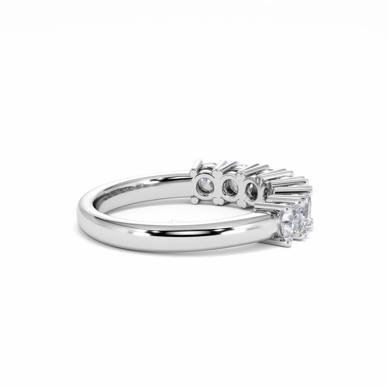 Chloe 18K White Gold 7 Stone Diamond Eternity Ring 1.00CT G/VS - Image 33