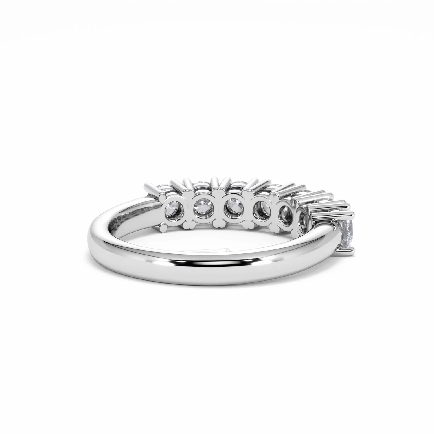 Chloe 18K White Gold 7 Stone Diamond Eternity Ring 1.00CT G/VS - Image 41