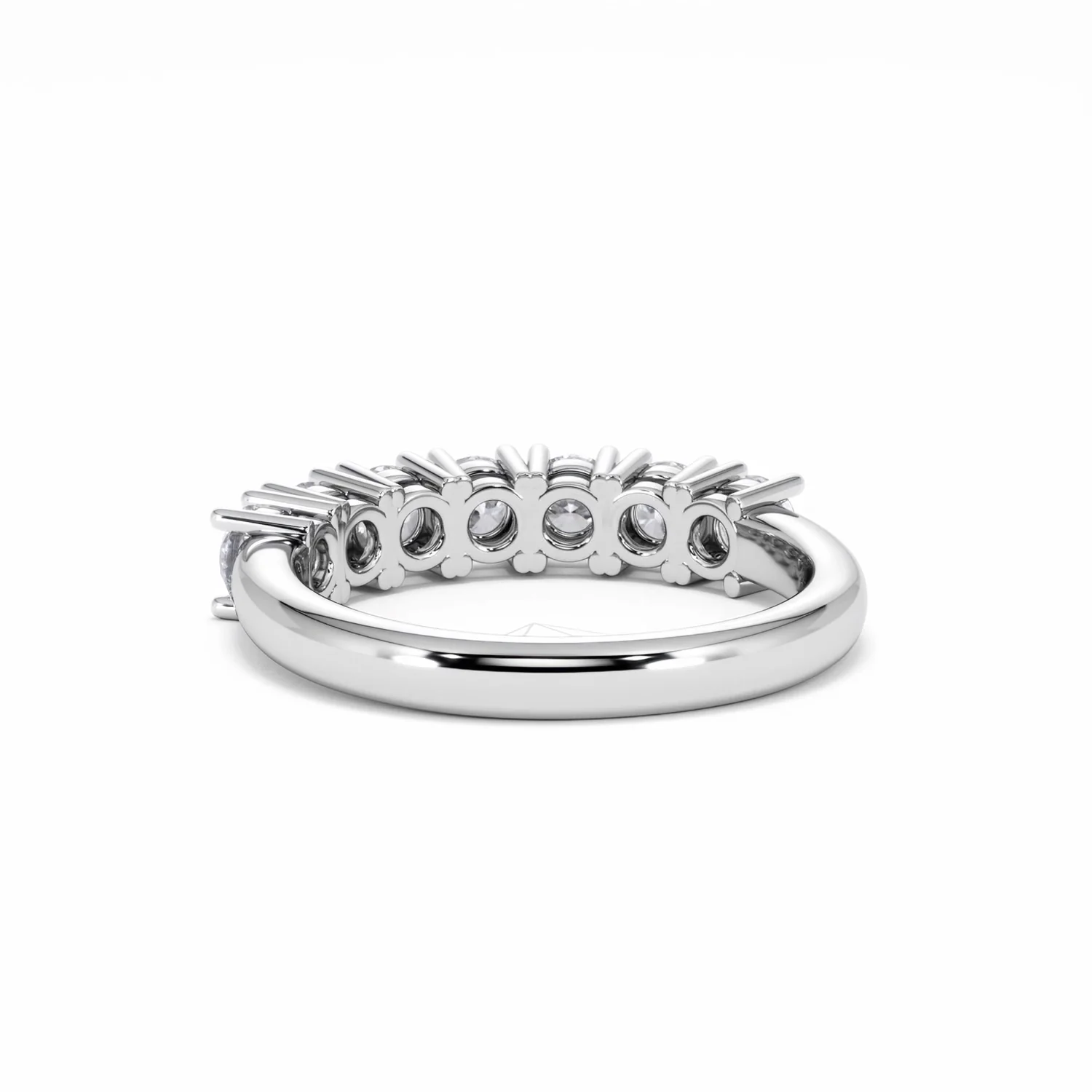 Chloe 18K White Gold 7 Stone Diamond Eternity Ring 1.00CT G/VS - Image 51