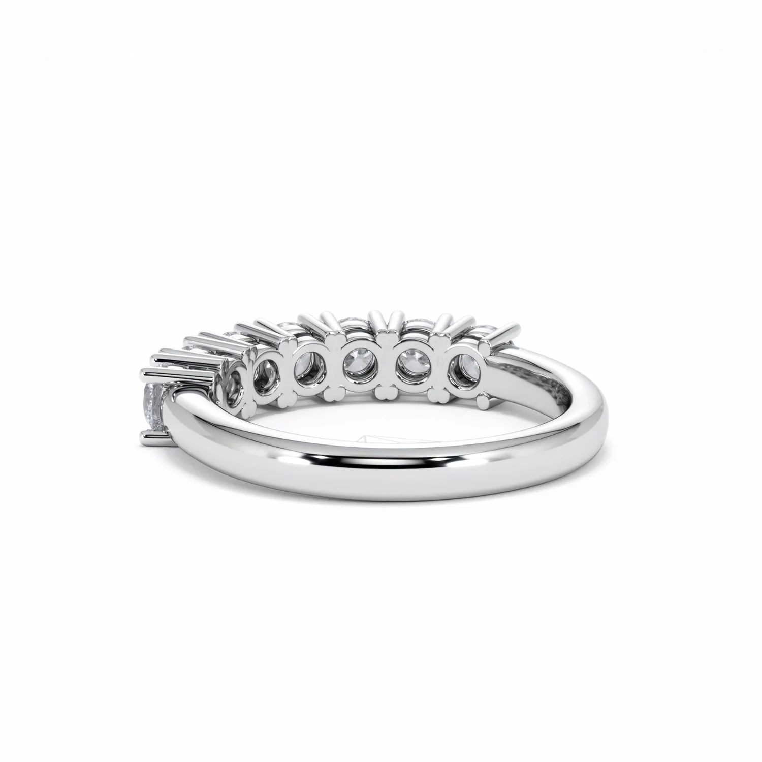 Chloe 18K White Gold 7 Stone Diamond Eternity Ring 1.00CT G/VS - Image 54