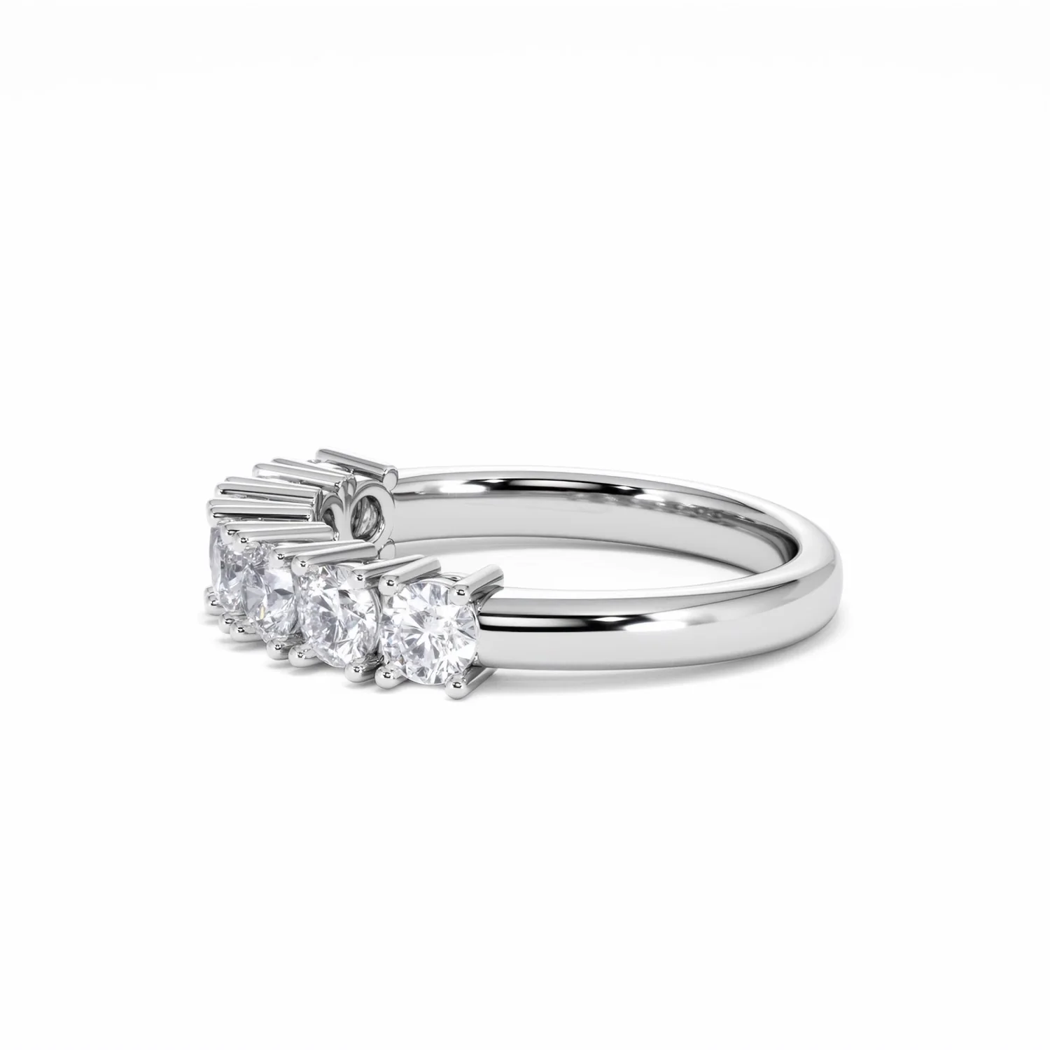 Chloe 18K White Gold 7 Stone Diamond Eternity Ring 1.00CT G/VS - Image 71