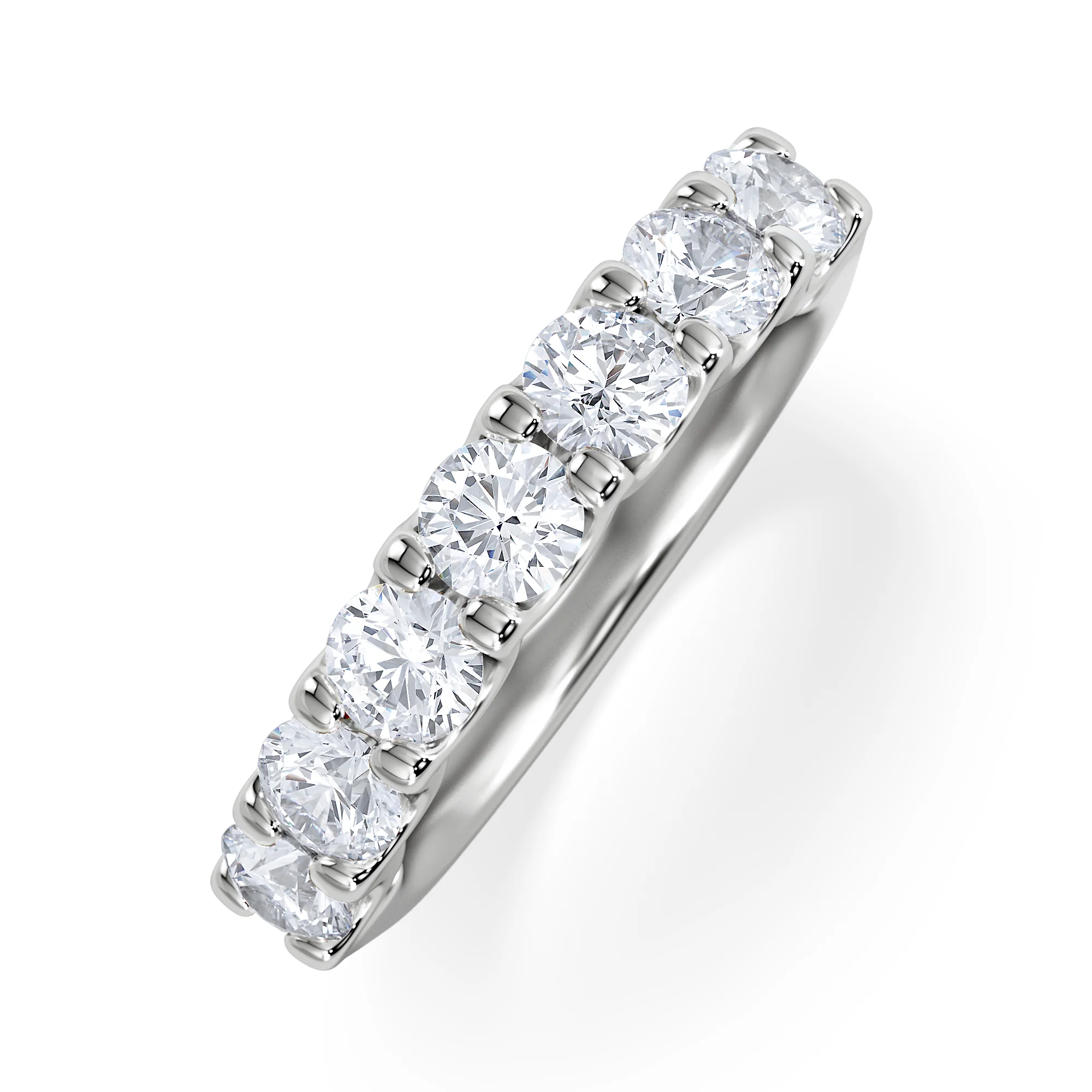 Chloe 18K White Gold Diamond Eternity Ring 1.50ct G/Vs
