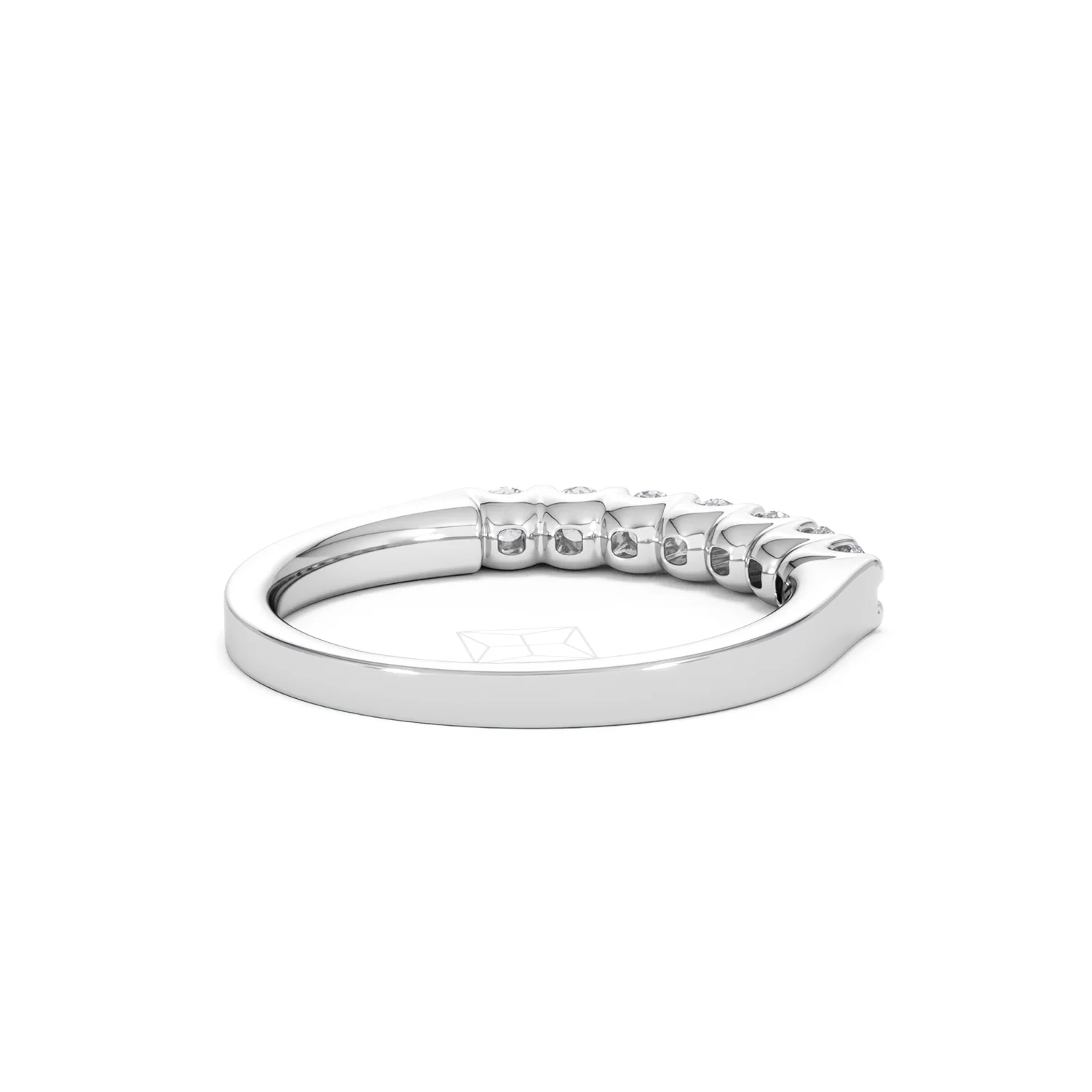 Chloe 18K White Gold Lab Diamond Eternity Ring 0.50ct G/Vs - Image 40