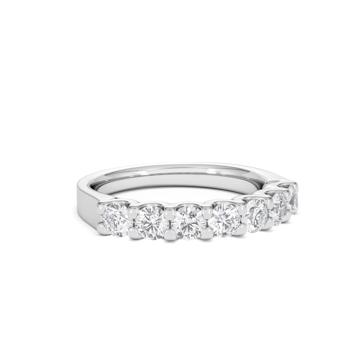 Chloe 18K White Gold Lab Diamond Eternity Ring 1.00ct G/Vs - Image 13