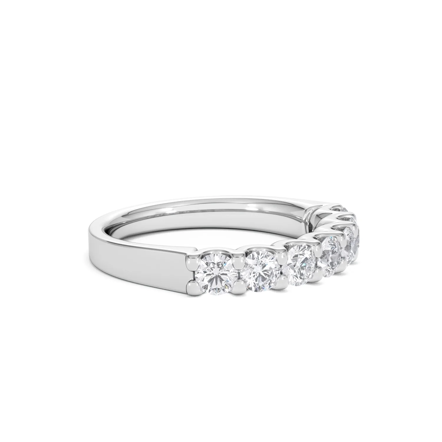 Chloe 18K White Gold Lab Diamond Eternity Ring 1.00ct G/Vs - Image 20