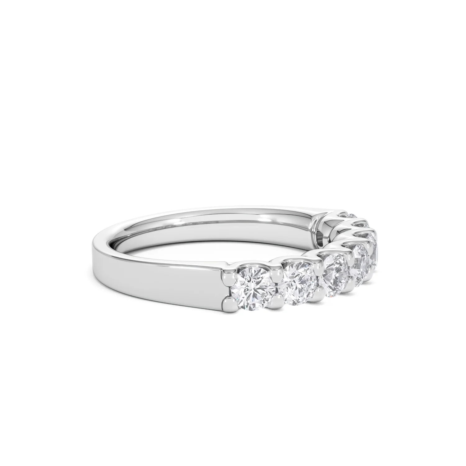 Chloe 18K White Gold Lab Diamond Eternity Ring 1.00ct G/Vs - Image 22