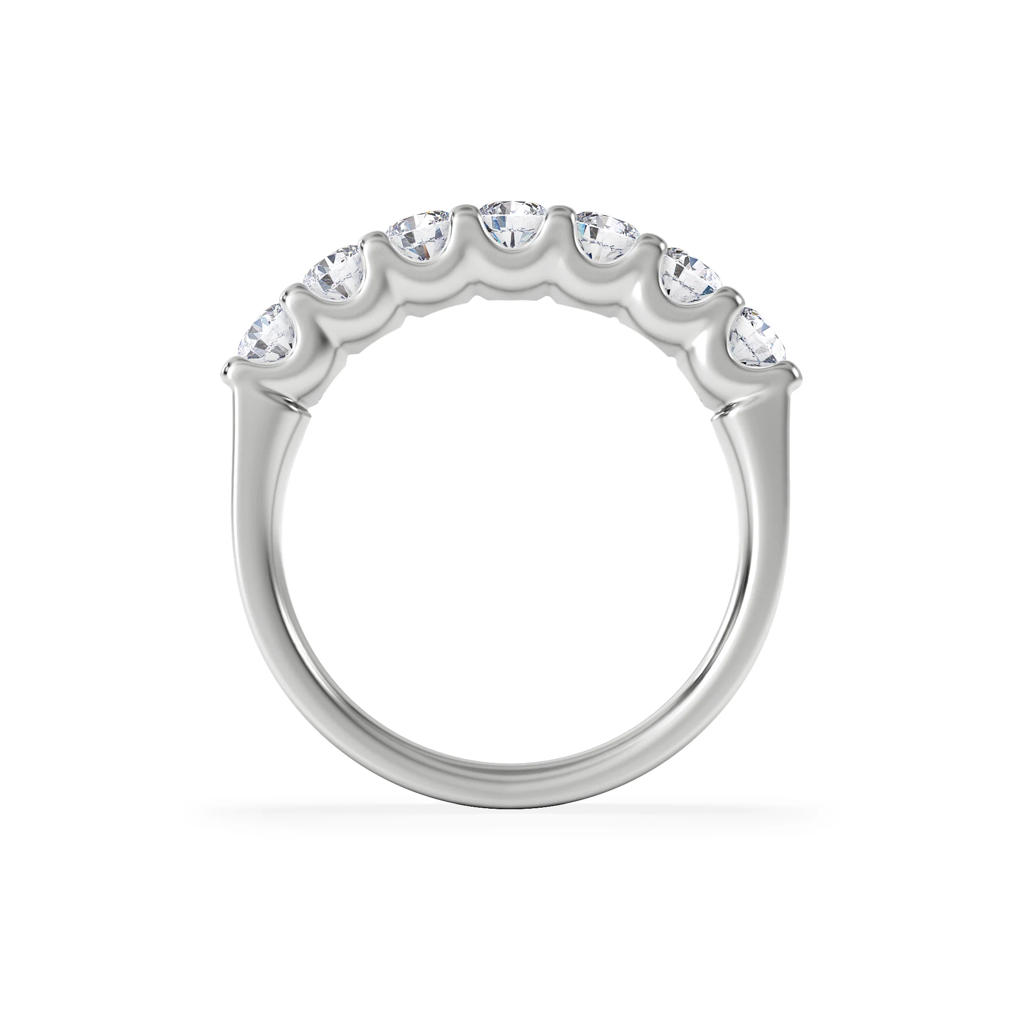 Chloe 18K White Gold Lab Diamond Eternity Ring 1.00ct G/Vs - Image 3